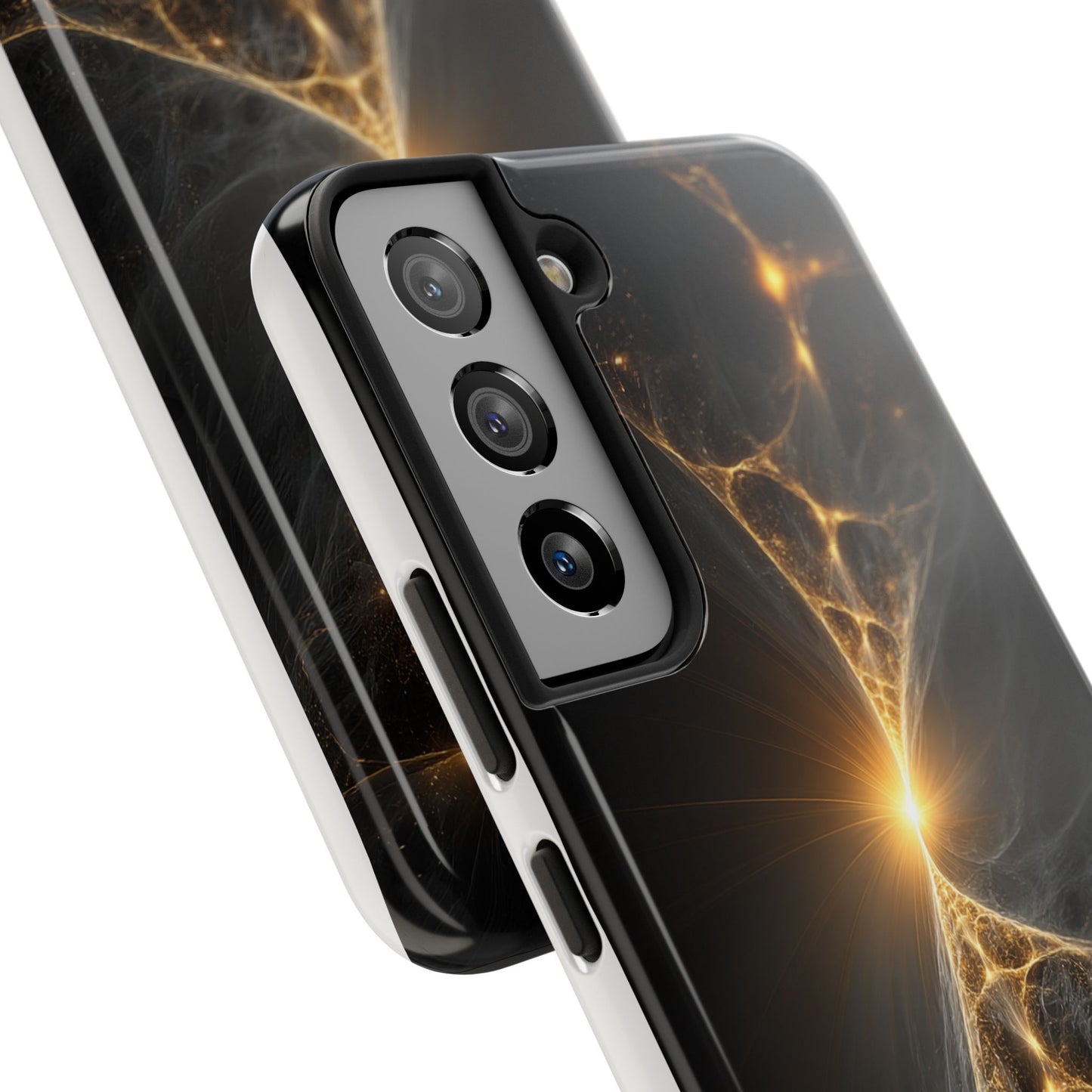 Cosmic Glow Tough Phone Case - Durable Protection with Stunning Galaxy Design