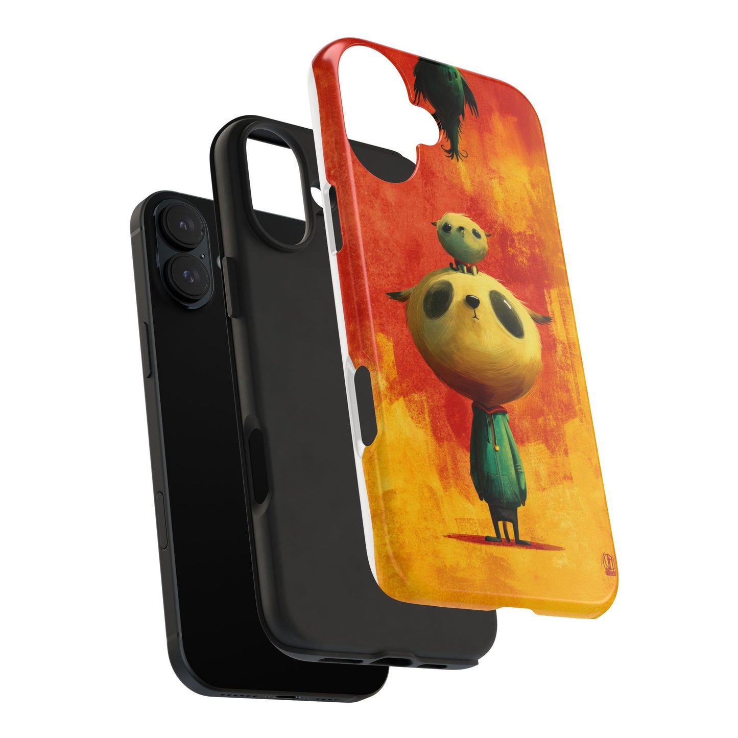 Whimsical Tough Phone Cases - Cute Animal Design for Trendy Protection