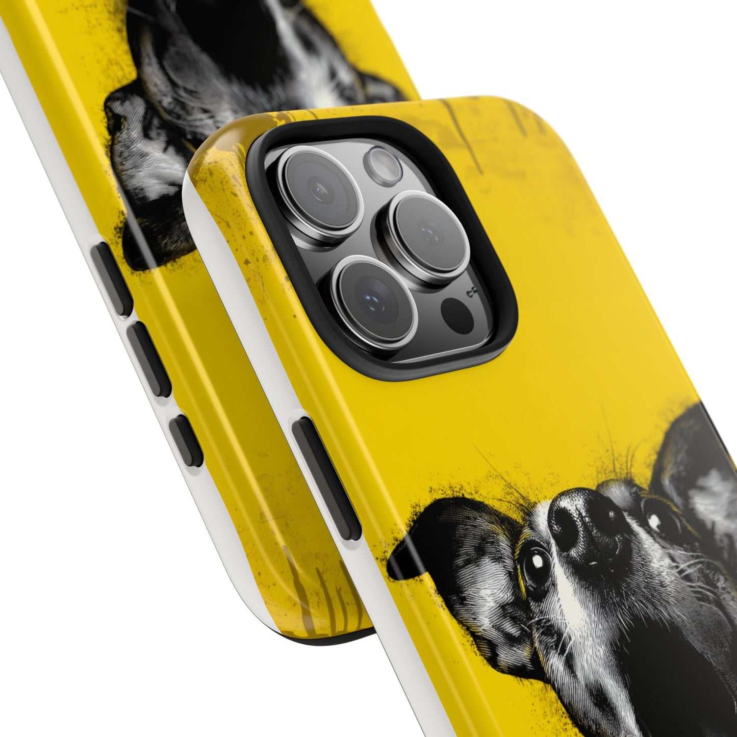 Vibrant Dog Lover Tough Phone Case – Durable Pet-Inspired Protection with Bold Design