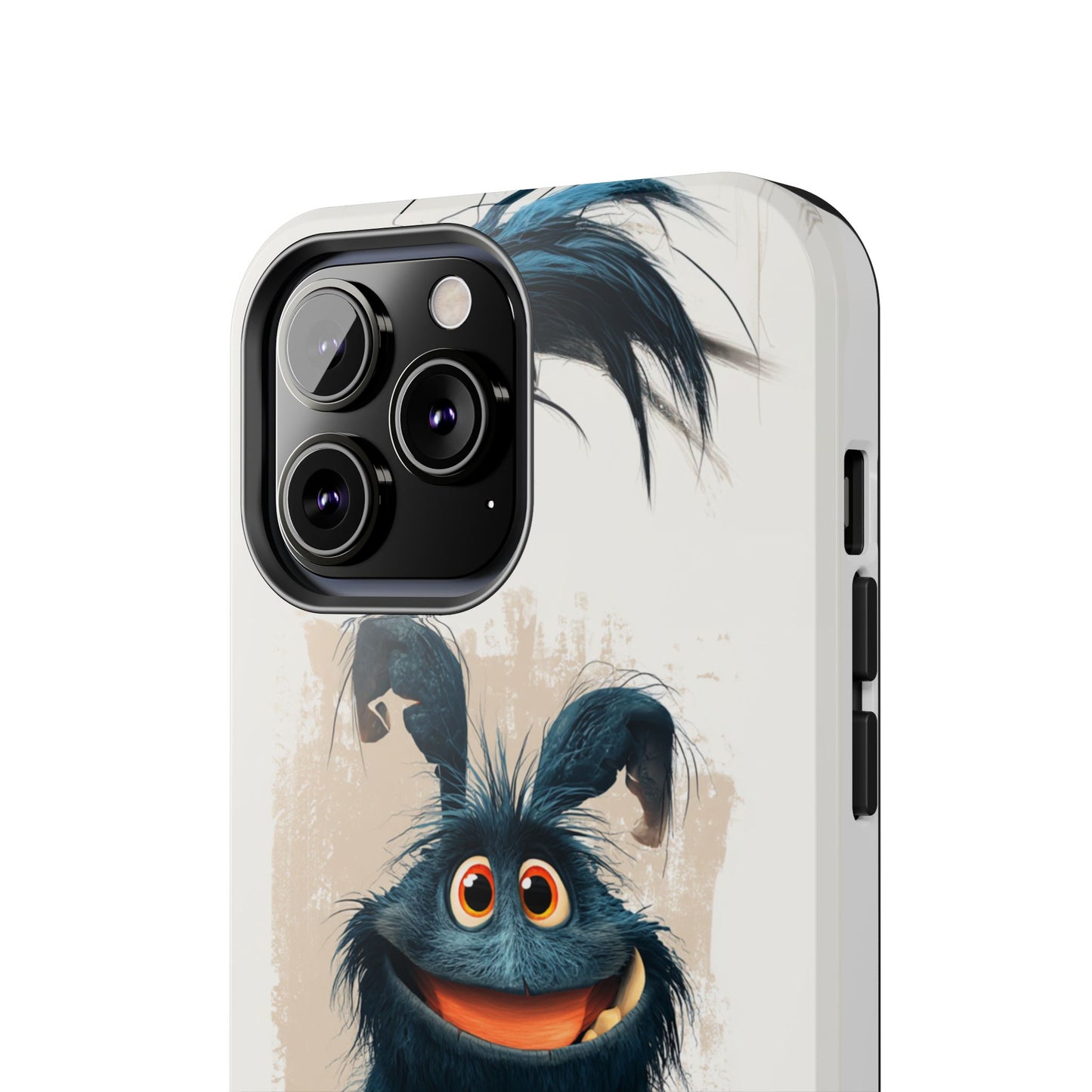 Whimsical Monster Tough Phone Case - Durable Protection for Fun-Loving Individuals