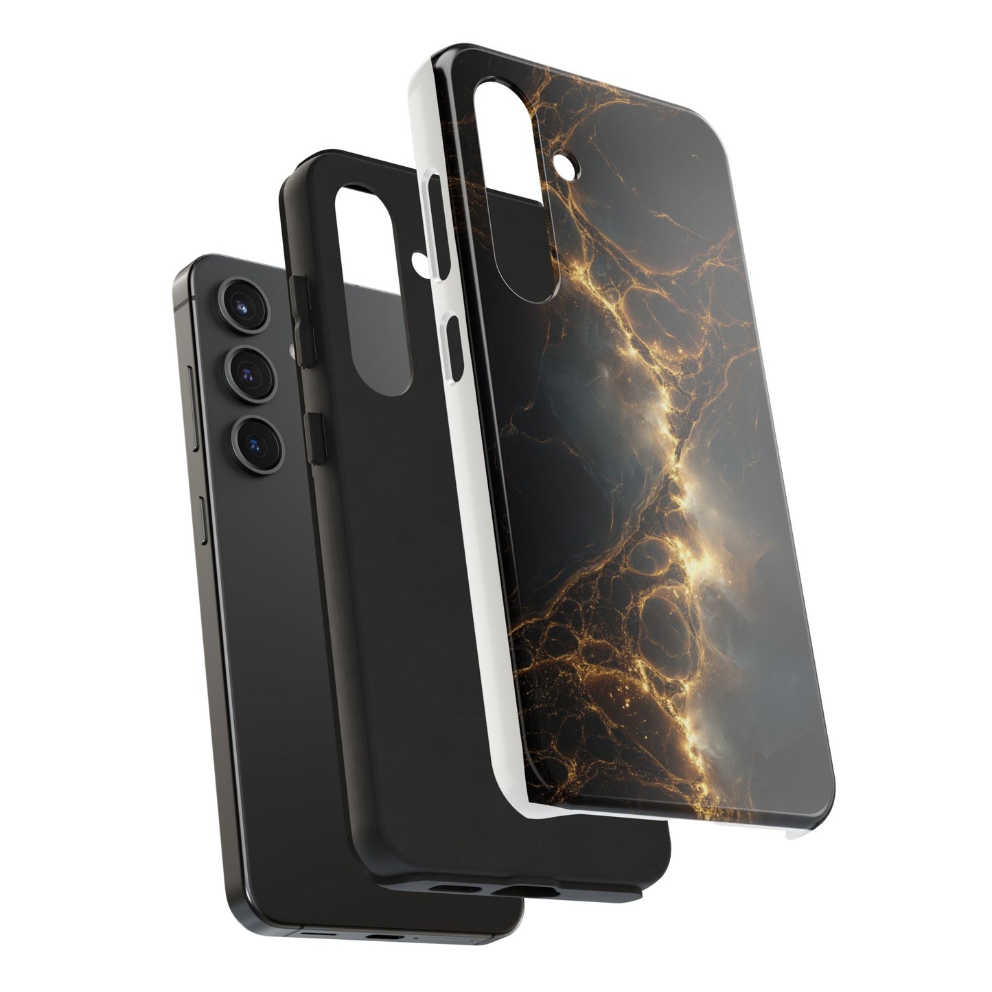 Galaxy Glow Tough Phone Case - Durable Design for Astronomical Vibes