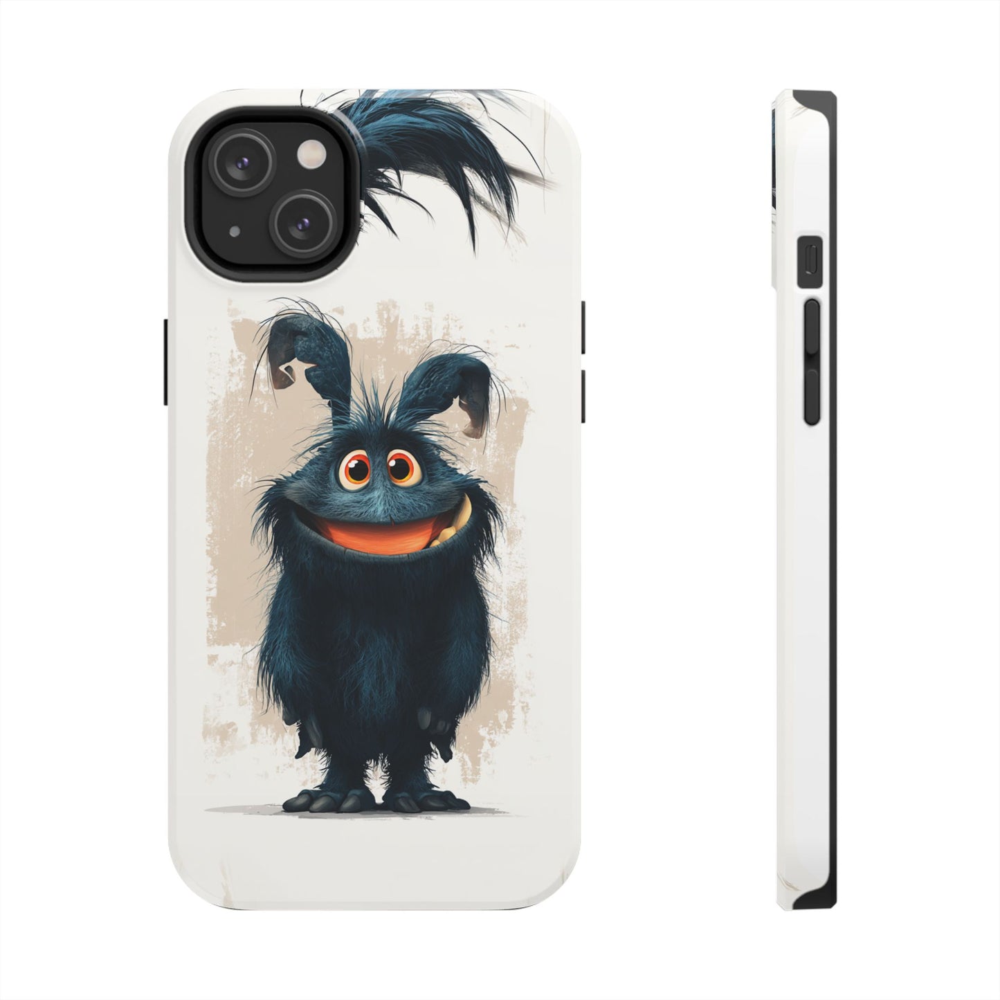 Whimsical Monster Tough Phone Case - Durable Protection for Fun-Loving Individuals