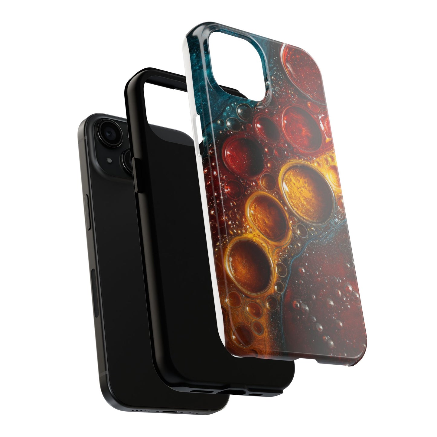 Vibrant Abstract Tough Phone Case - Durable and Stylish Protection