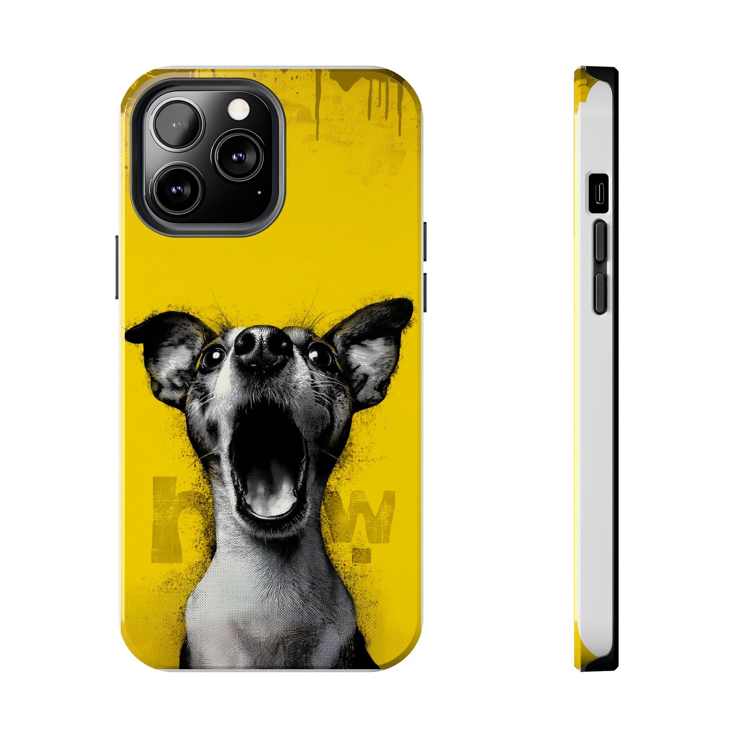 Vibrant Dog Lover Tough Phone Case – Durable Pet-Inspired Protection with Bold Design