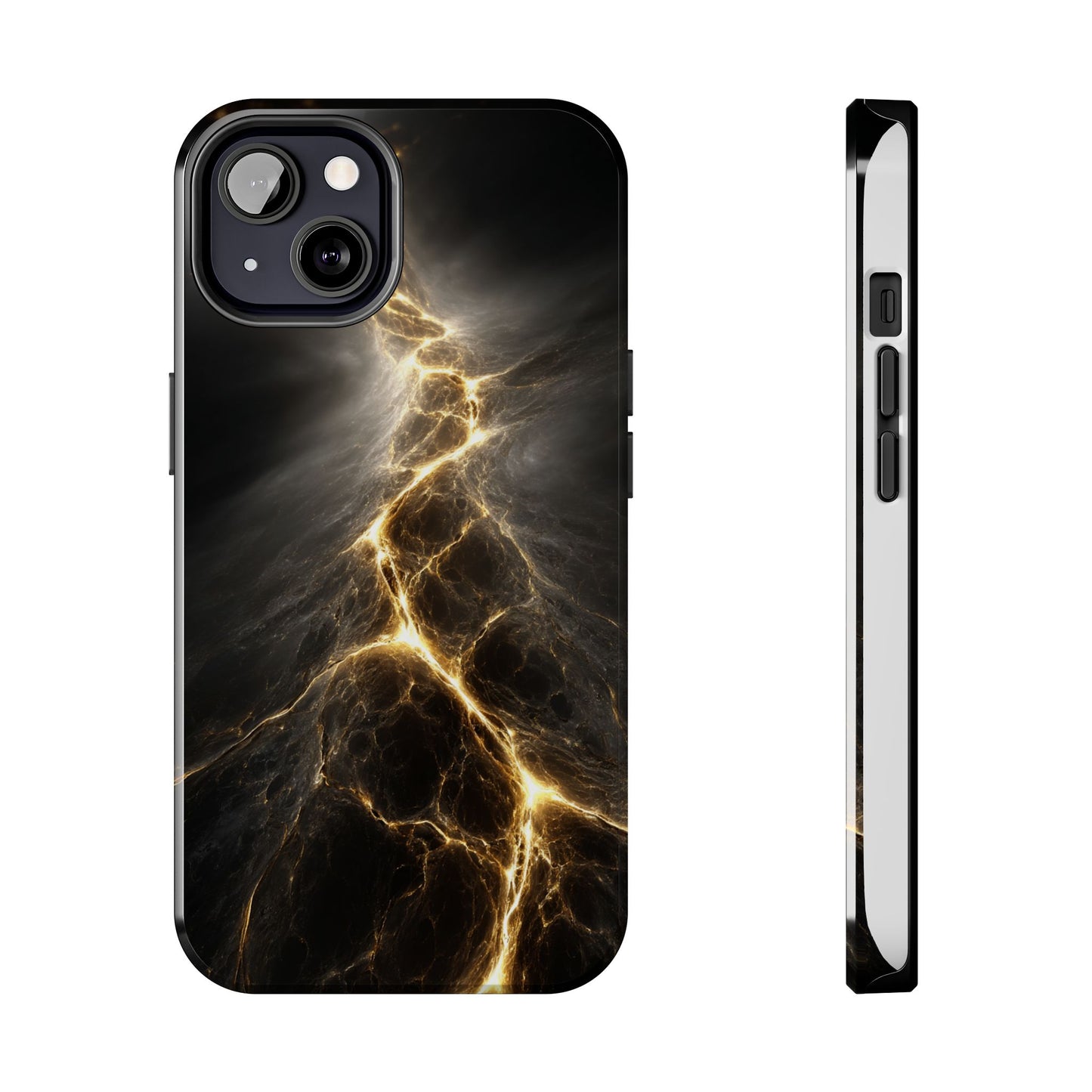 Lightning Bolt Tough Phone Case - Durable & Stylish Protection