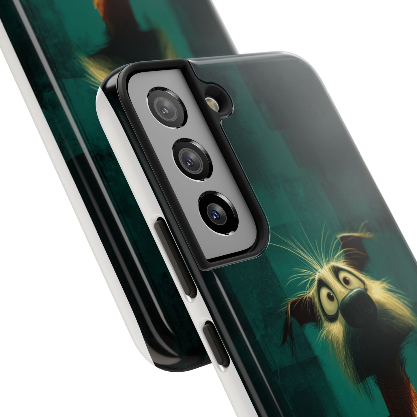 Cute Pet-Inspired Tough Phone Case - Ideal for Animal Lovers