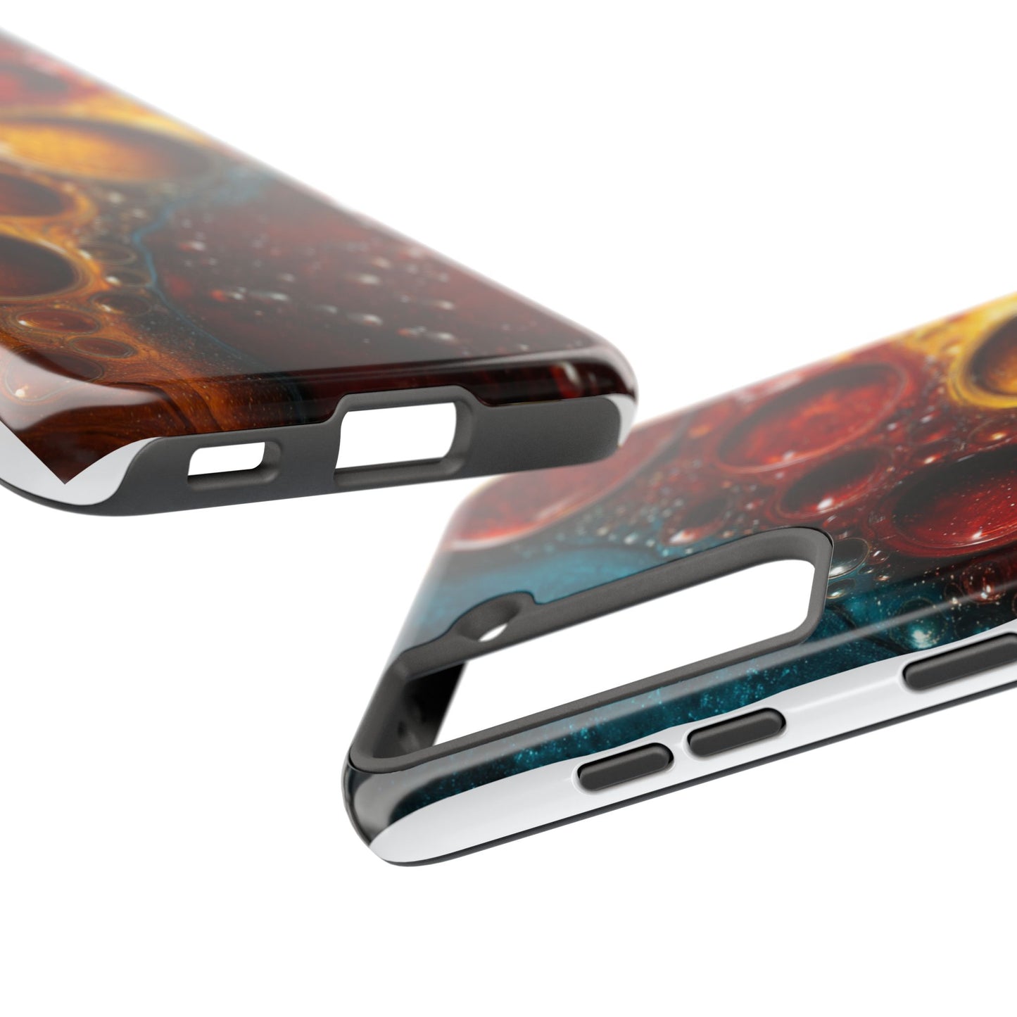 Vibrant Abstract Tough Phone Case - Durable and Stylish Protection