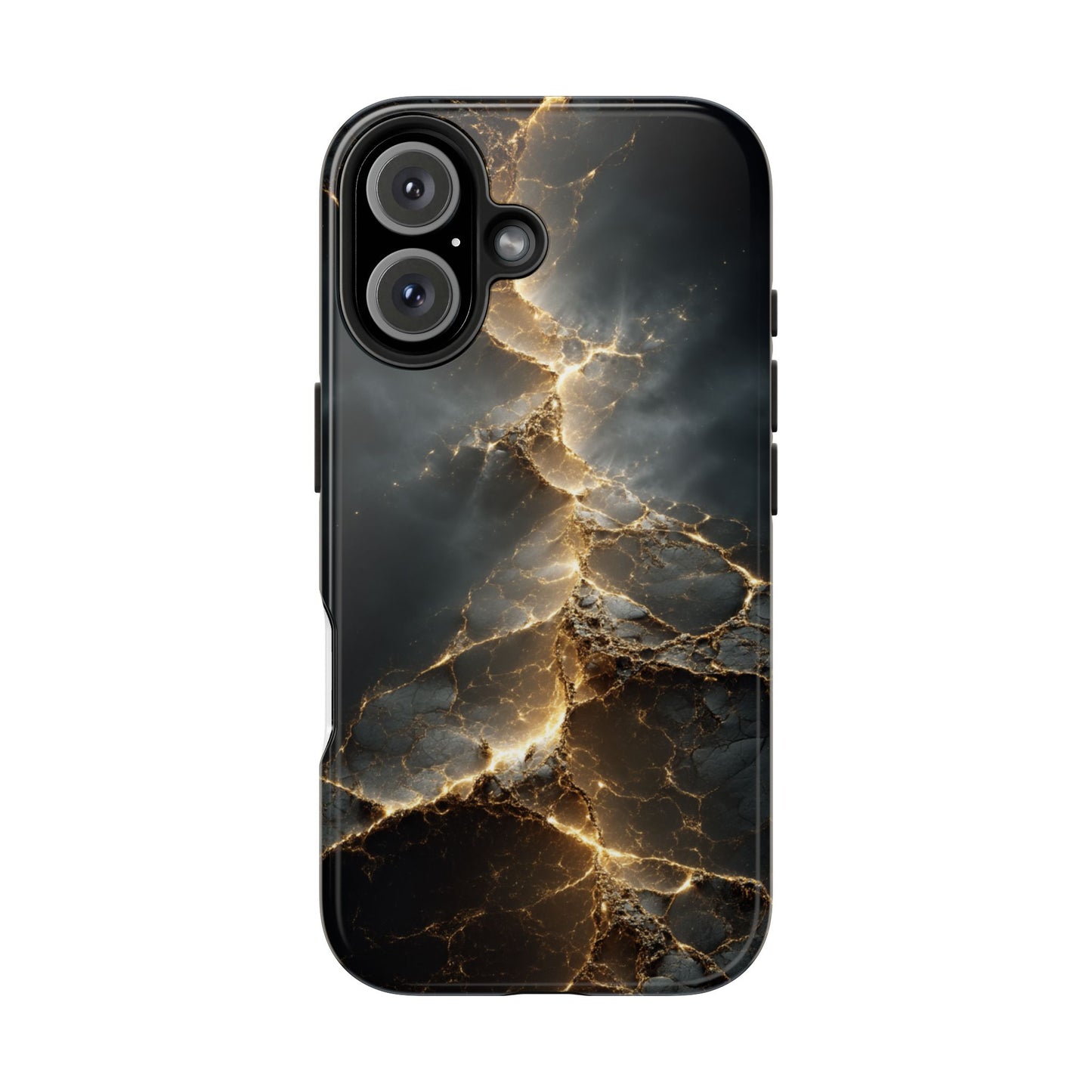 Majestic Marble Phone Case - Tough Protective Cover with Gold Veins