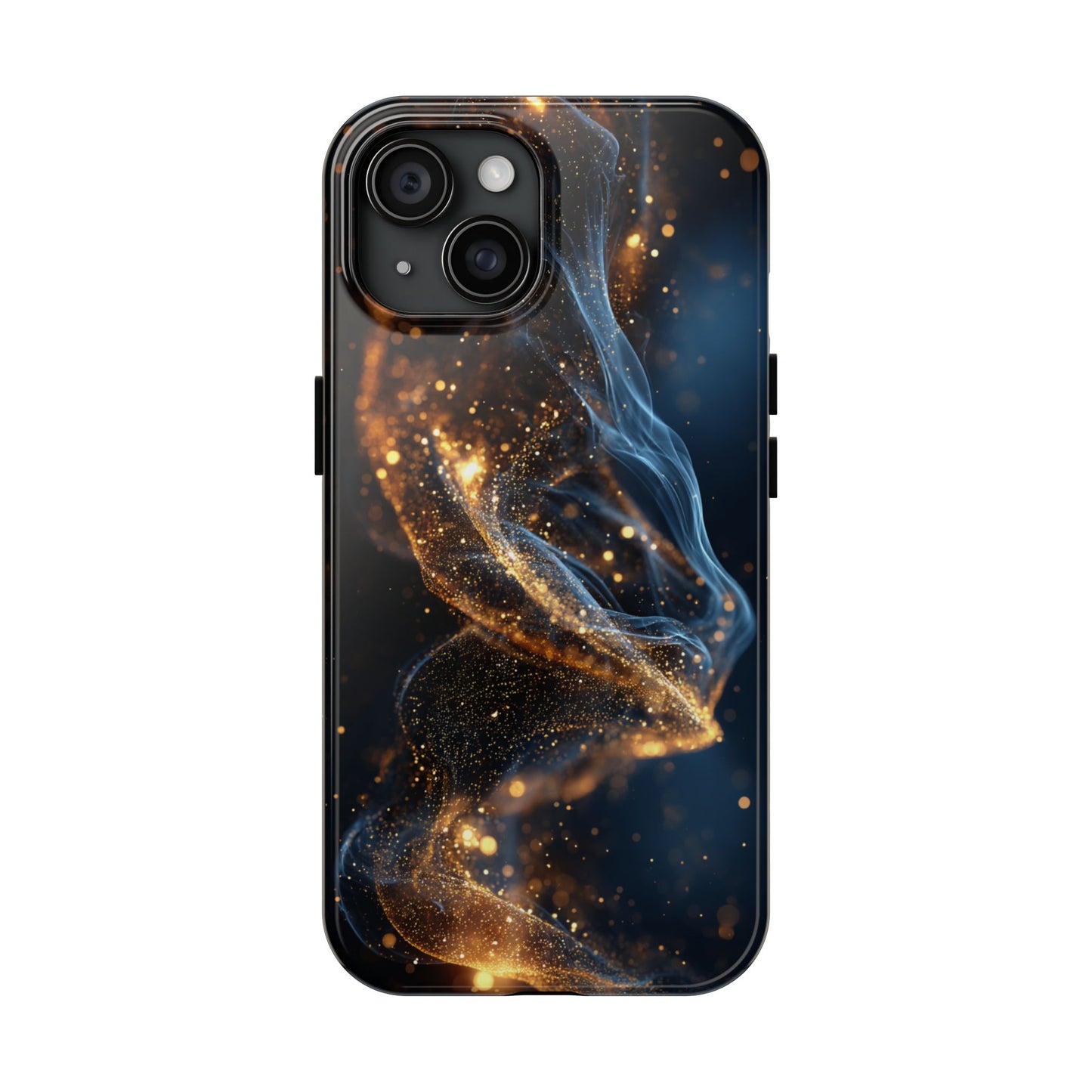 Elegant Gold Swirl Tough Phone Case – Durable & Stylish Protection for Your Device