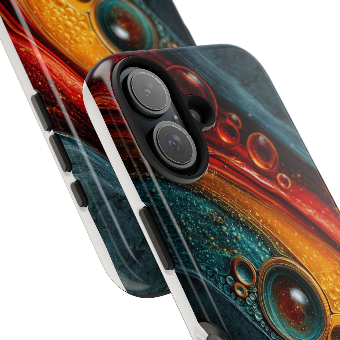 Vibrant Abstract Phone Case - Tough Protection with Style