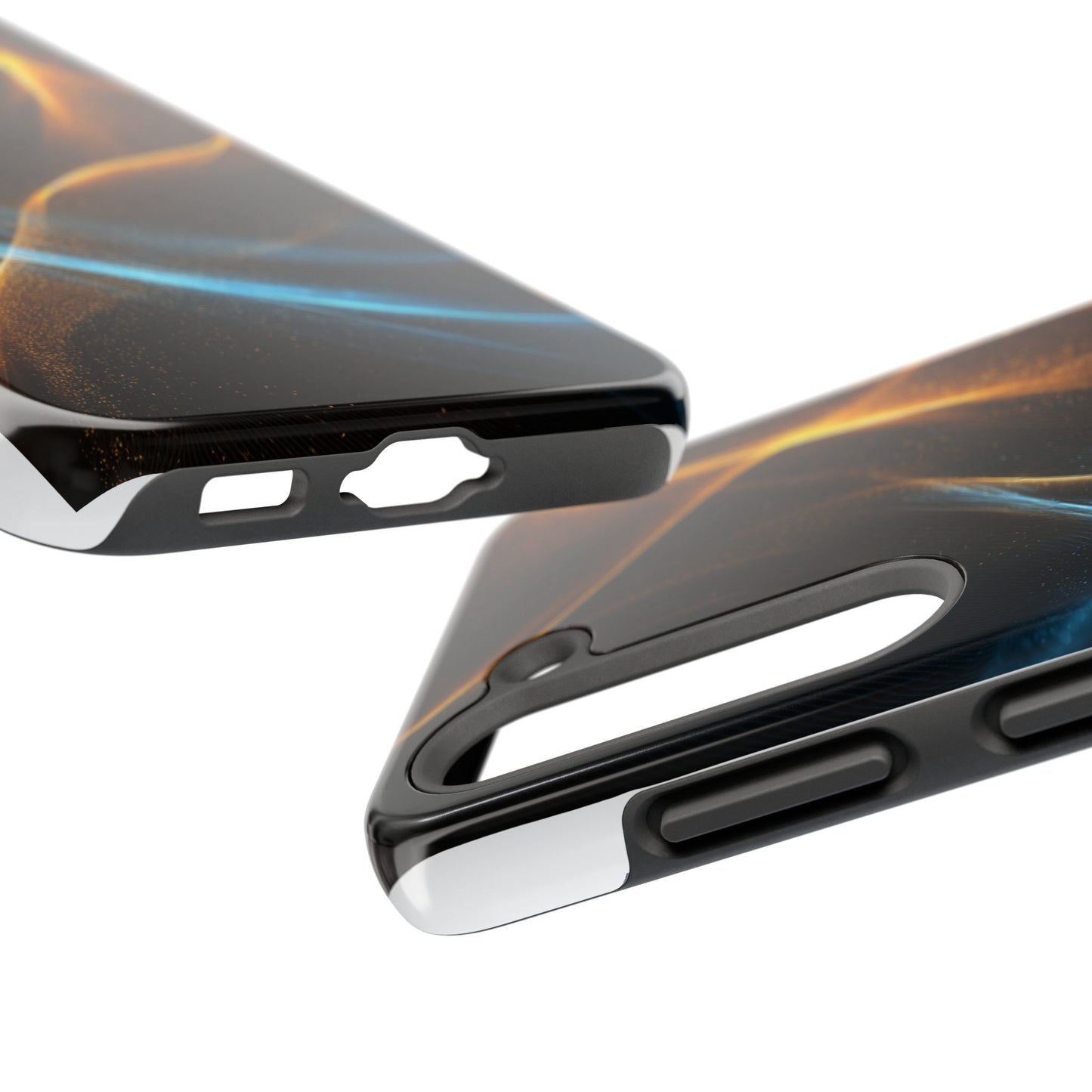 Dynamic Wave Tough Phone Case - Durable and Stylish