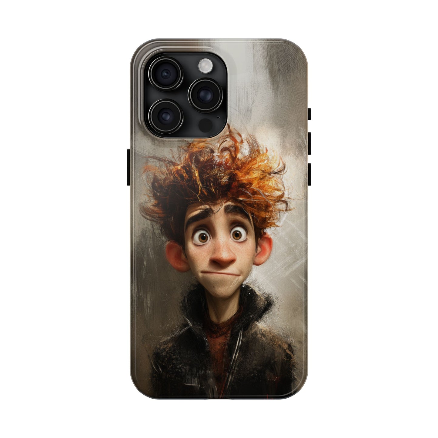 Whimsical Tough Phone Case – Unique Art Design for Creative Souls