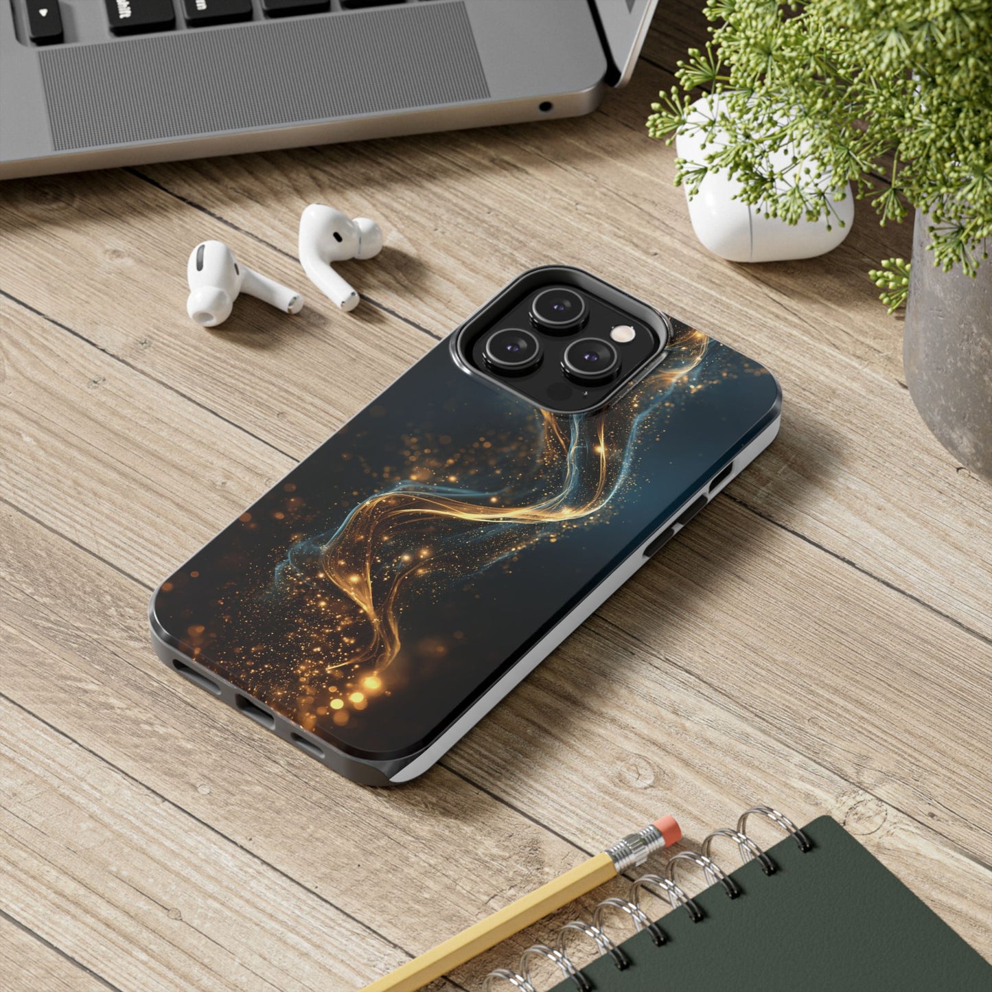 Elegant Glitter Tough Phone Case - Stylish & Durable Protection