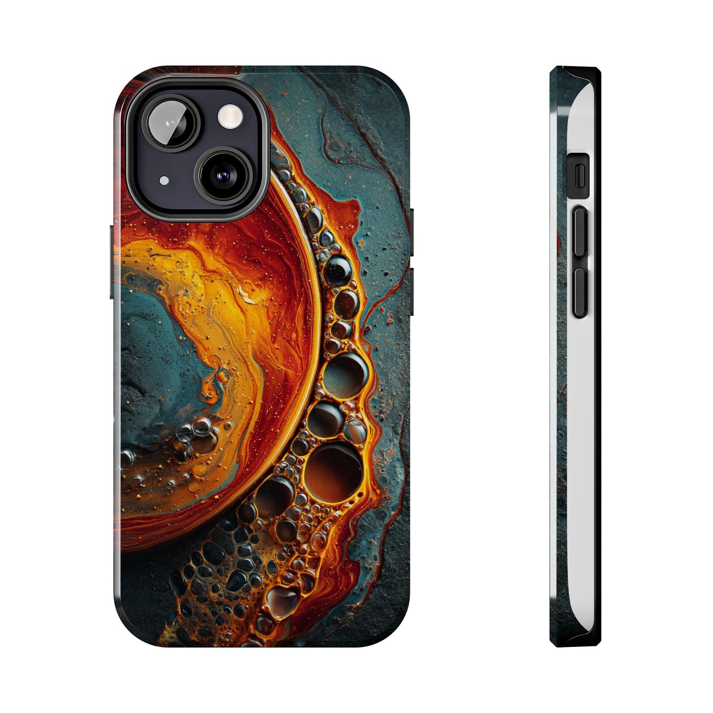 Vibrant Abstract Tough Phone Cases - Stylish Protection