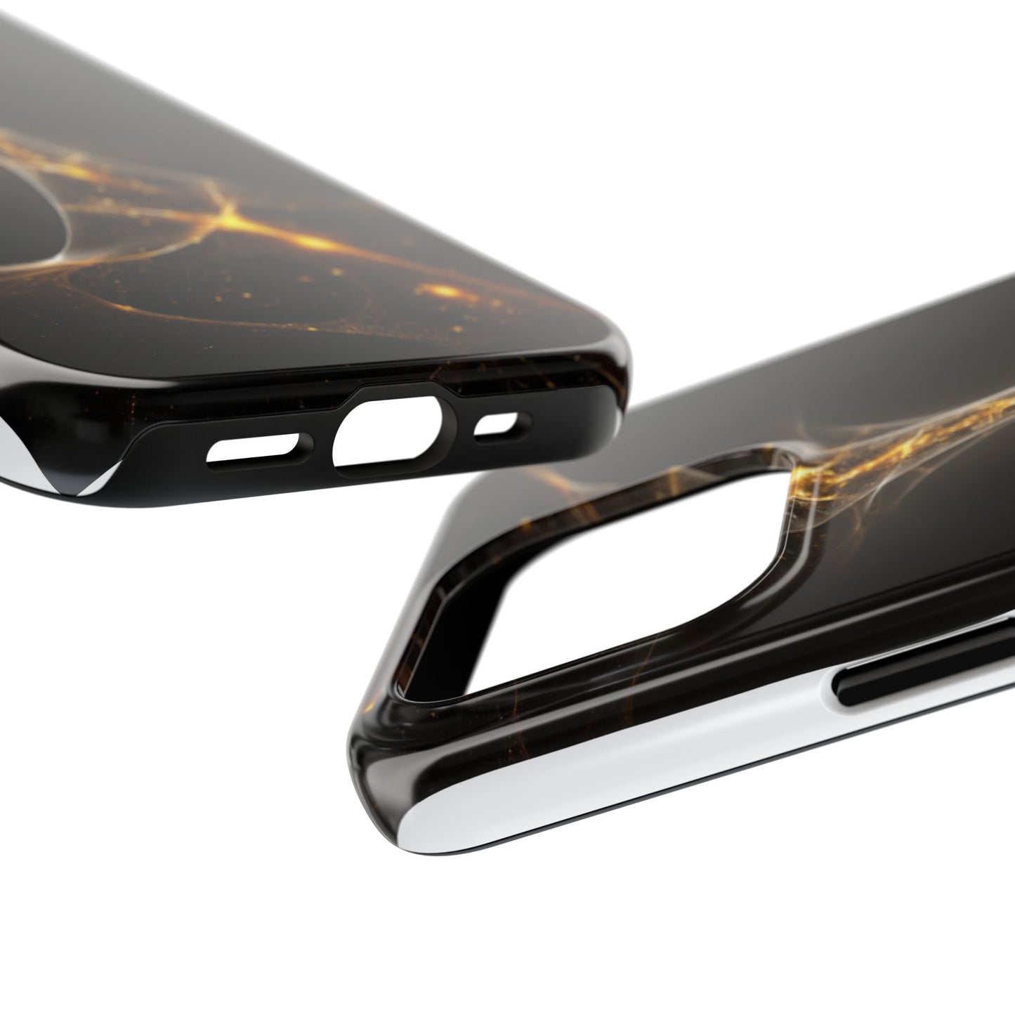 Cosmic Glow Tough Phone Case - Durable Protection with Stellar Design