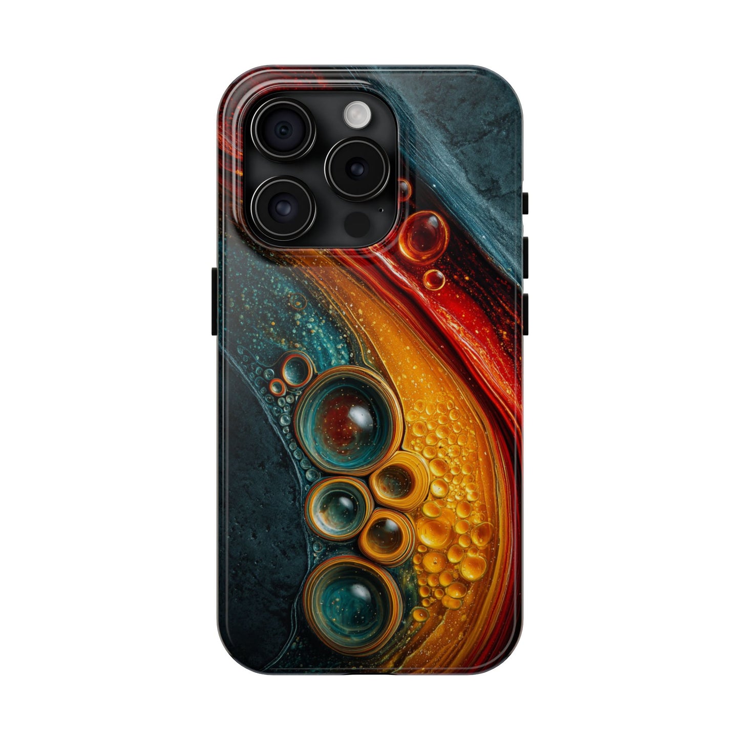 Vibrant Abstract Phone Case - Tough Protection with Style