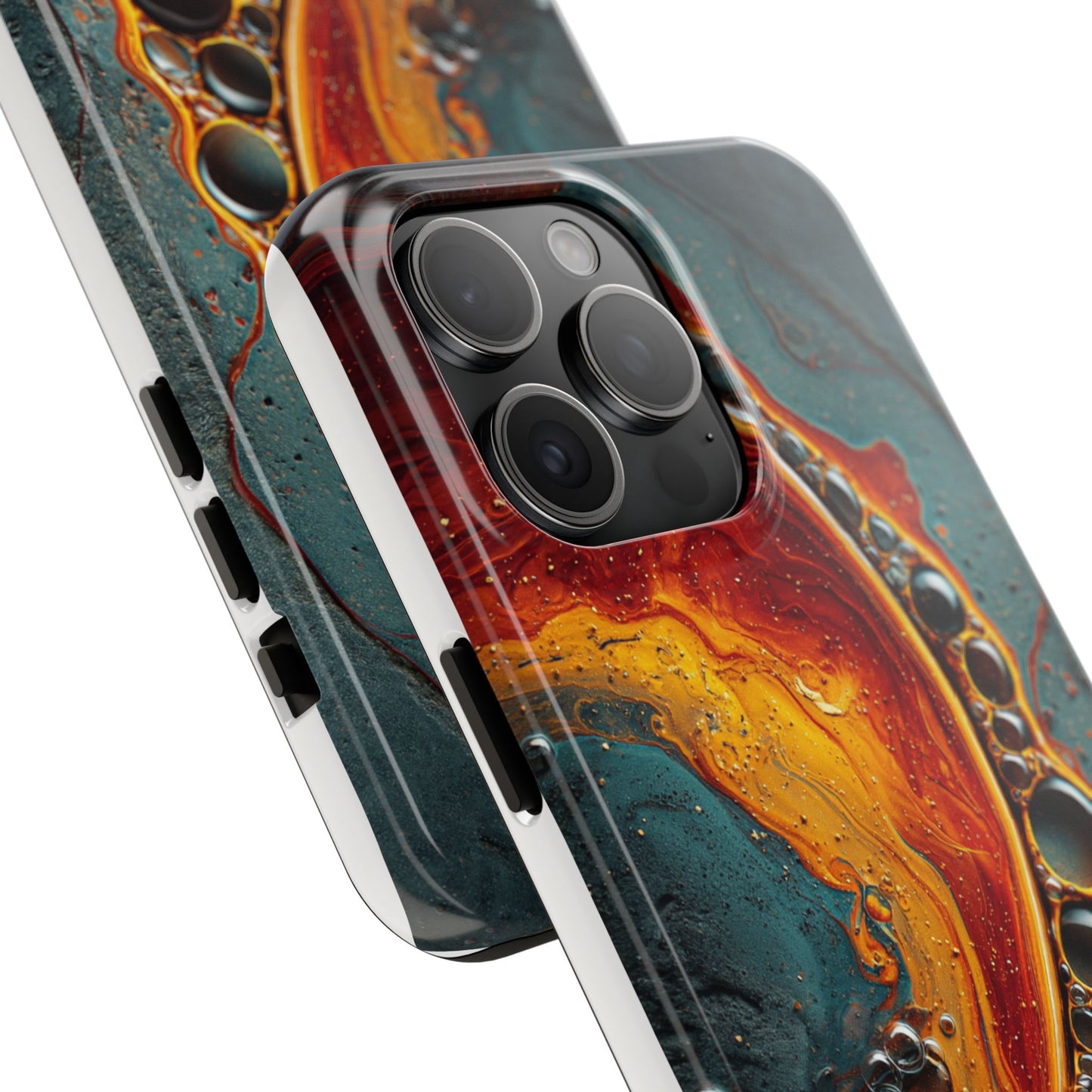 Vibrant Abstract Tough Phone Cases - Stylish Protection