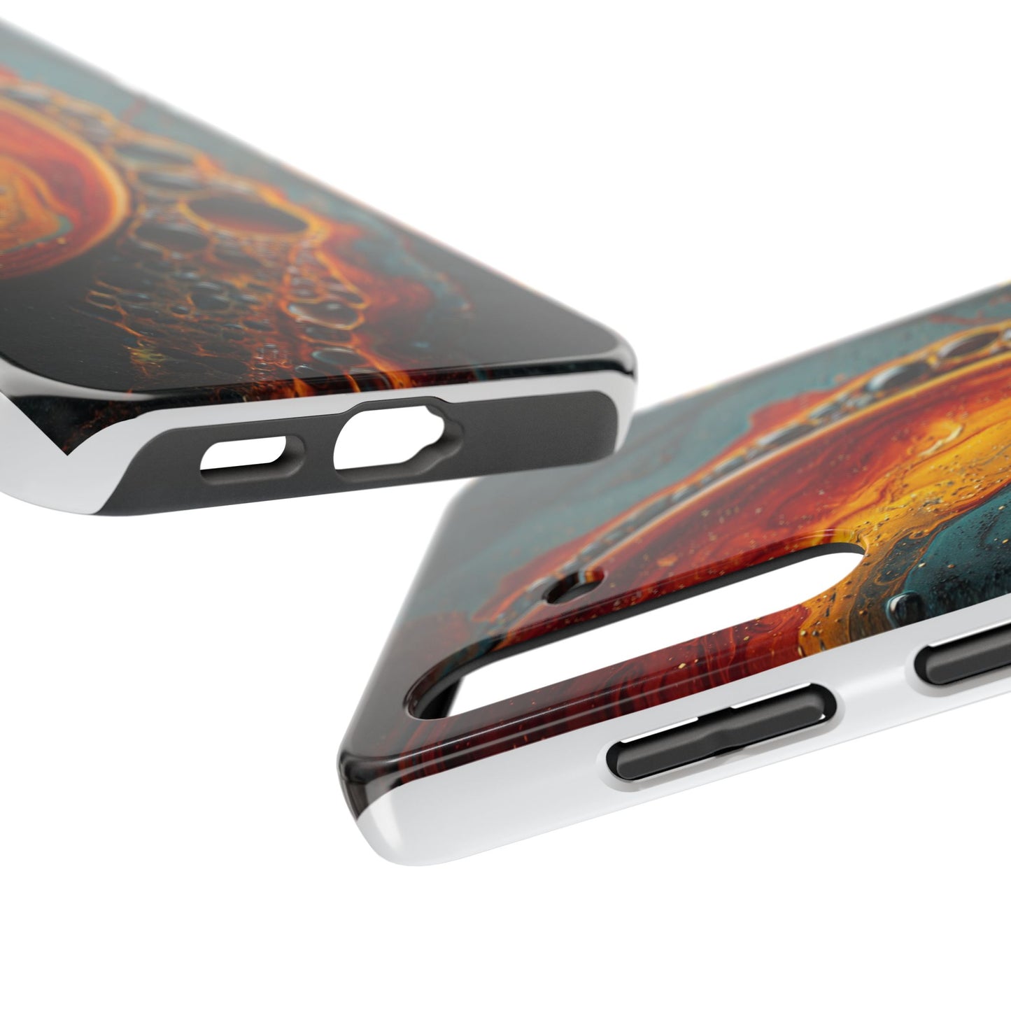 Vibrant Abstract Tough Phone Cases - Stylish Protection
