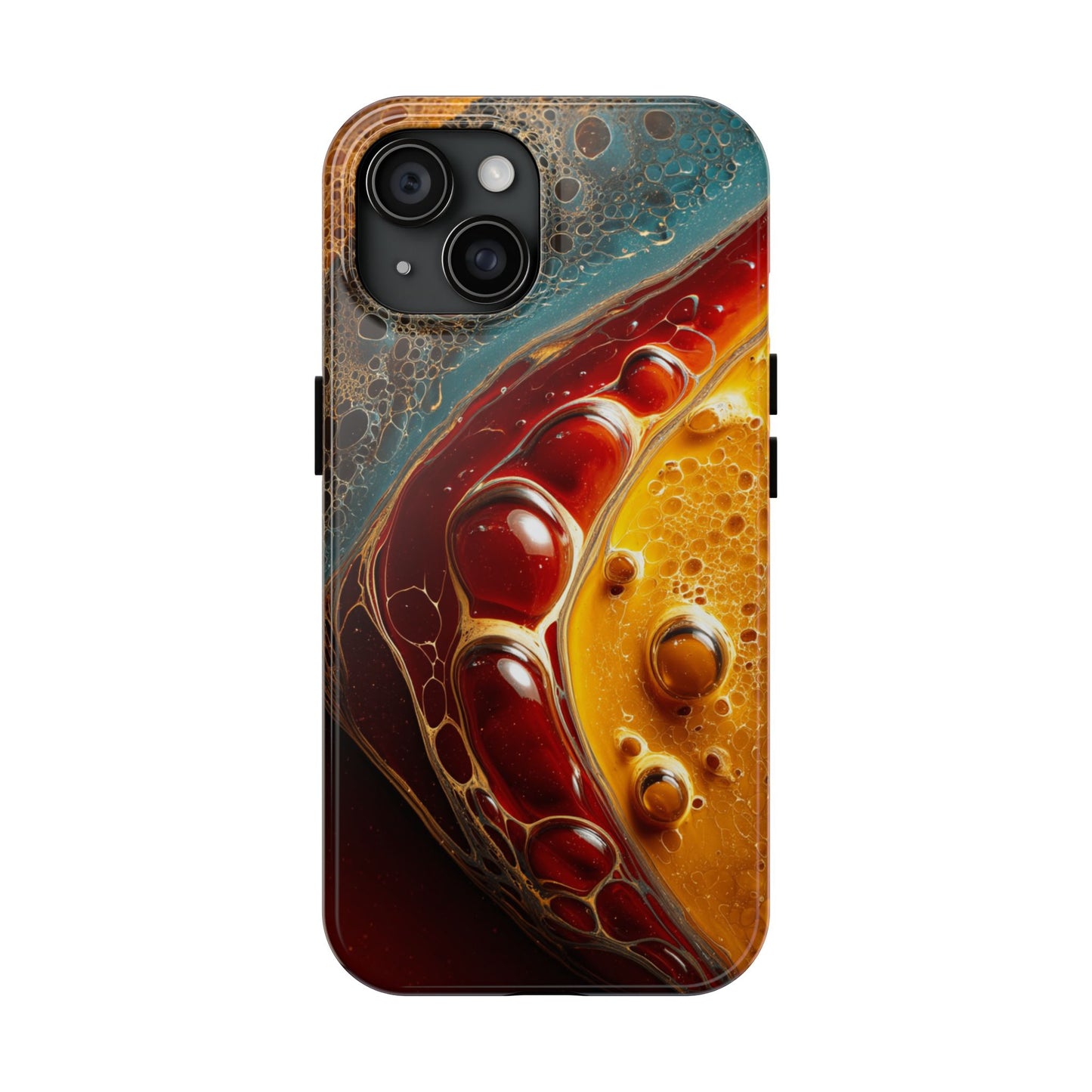 Vibrant Abstract Tough Phone Case - Colorful Protection for Your Device
