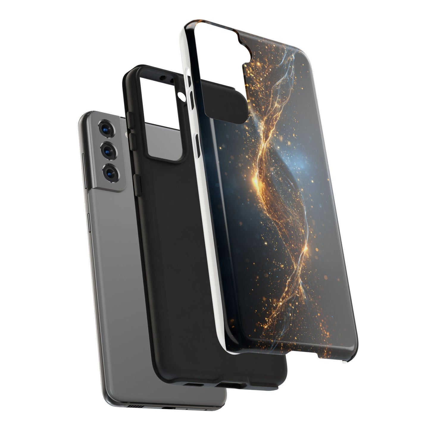 Galactic Glow Tough Phone Case - Shockproof & Stylish Phone Protection