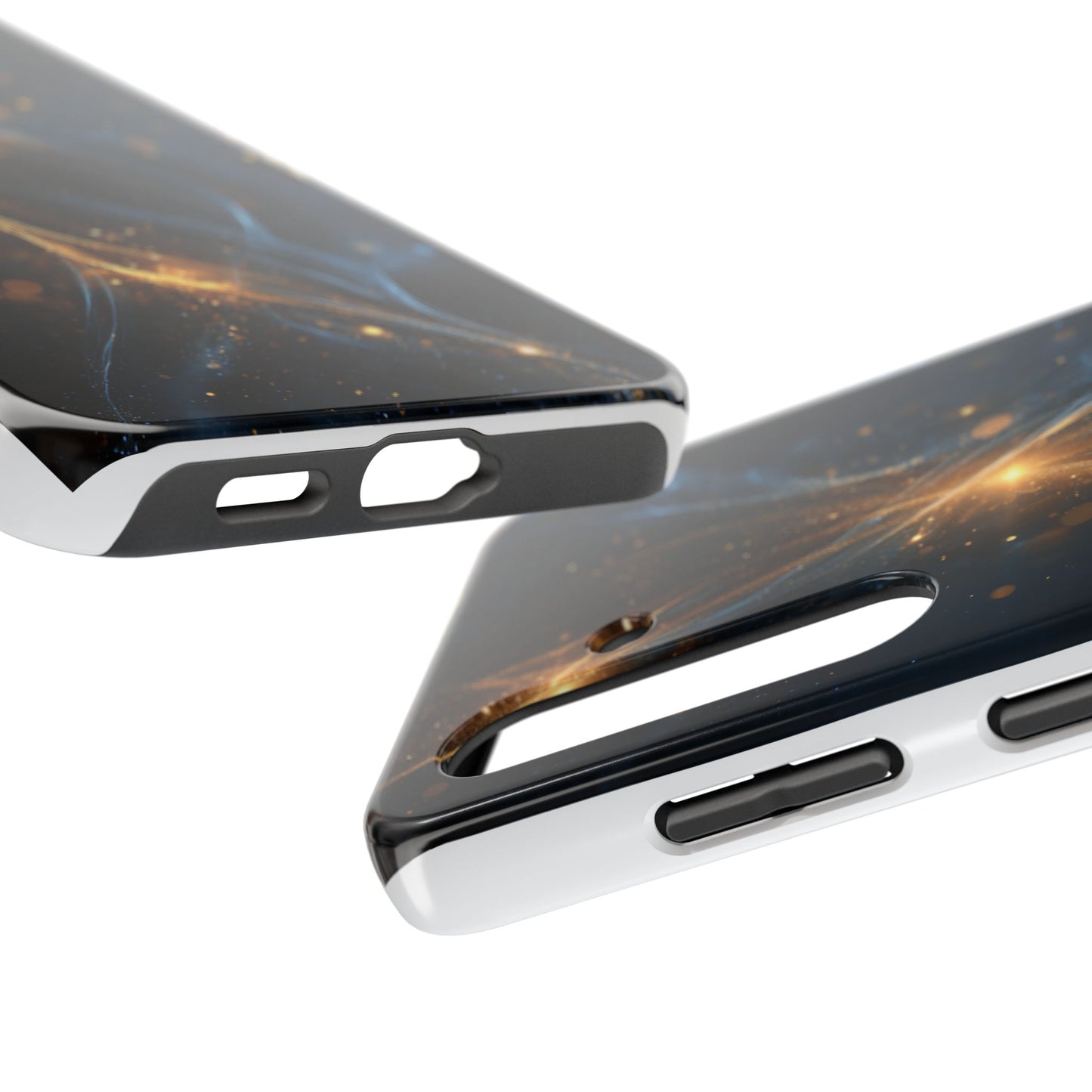 Cosmic Swirl Tough Phone Case - Protective Cover for Stylish Tech Lovers