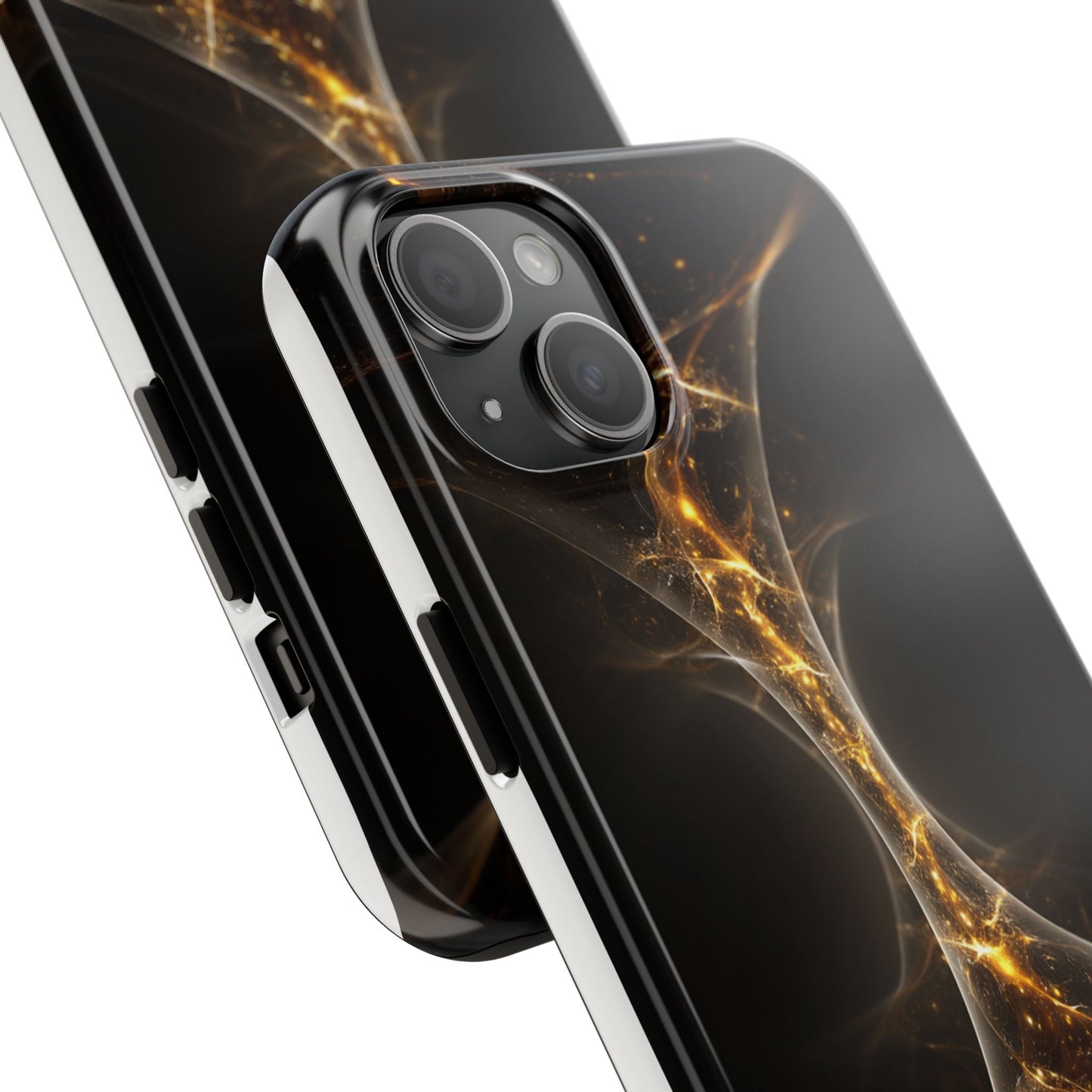 Cosmic Glow Tough Phone Case - Durable Protection with Stellar Design