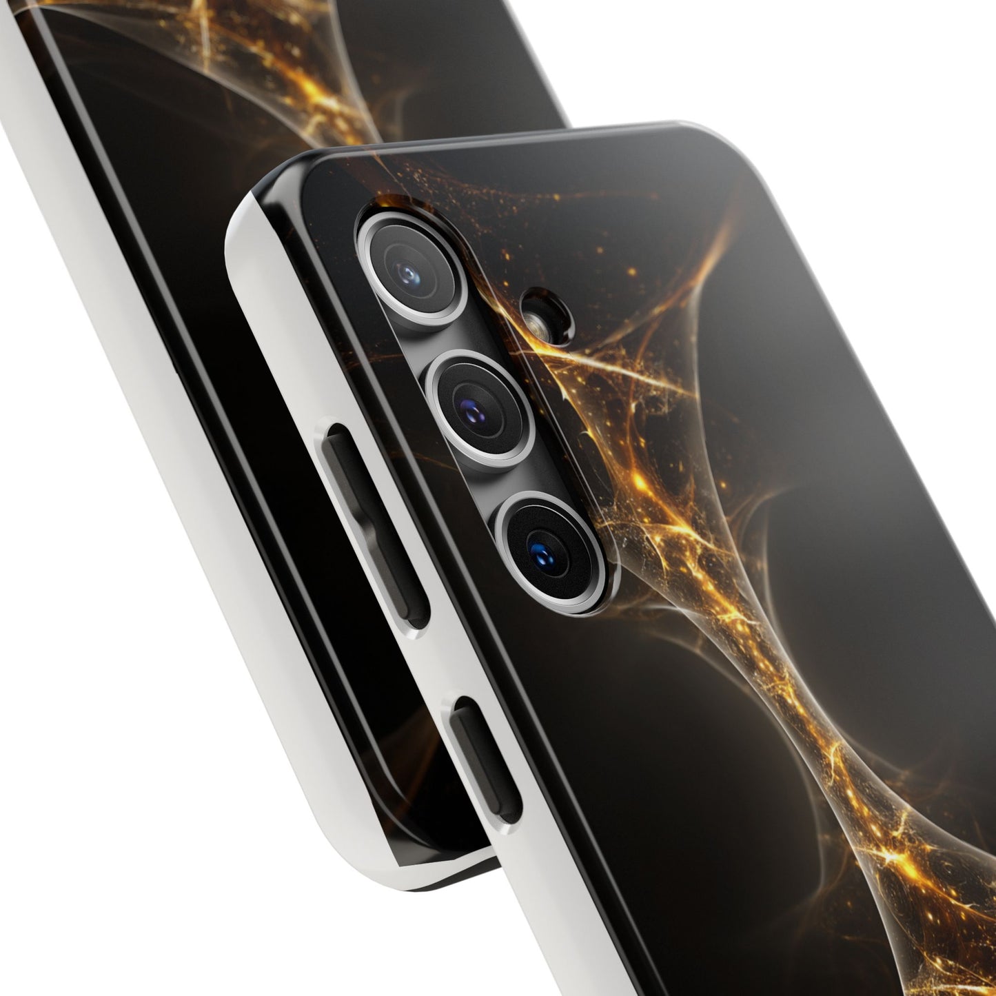 Cosmic Glow Tough Phone Case - Durable Protection with Stellar Design