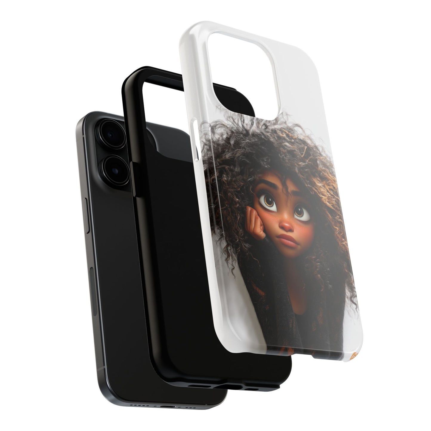 Whimsical Tough Phone Case – Playful Character Design for Teens & Creatives