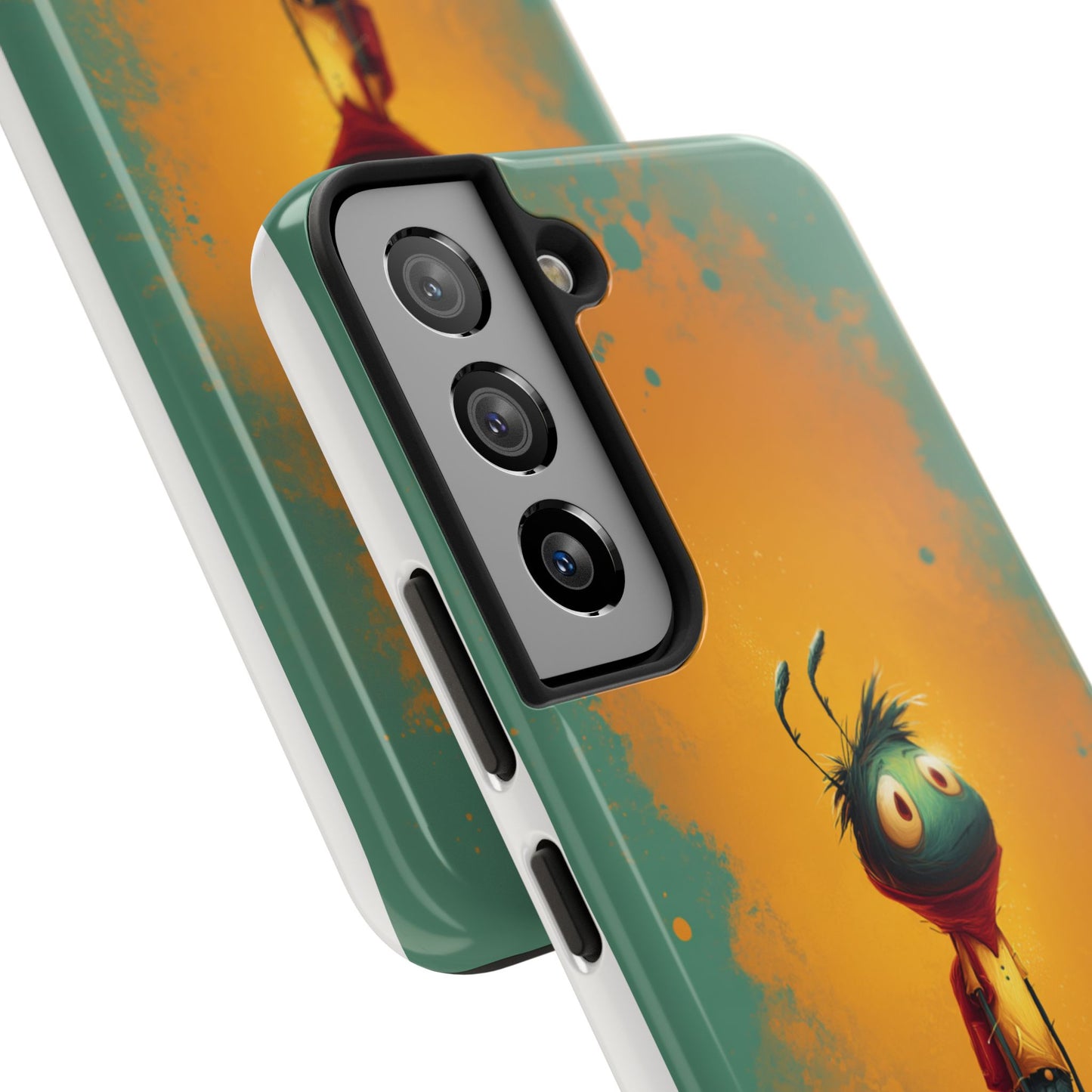 Whimsical Tough Phone Cases for Kids – Vibrant Character Design
