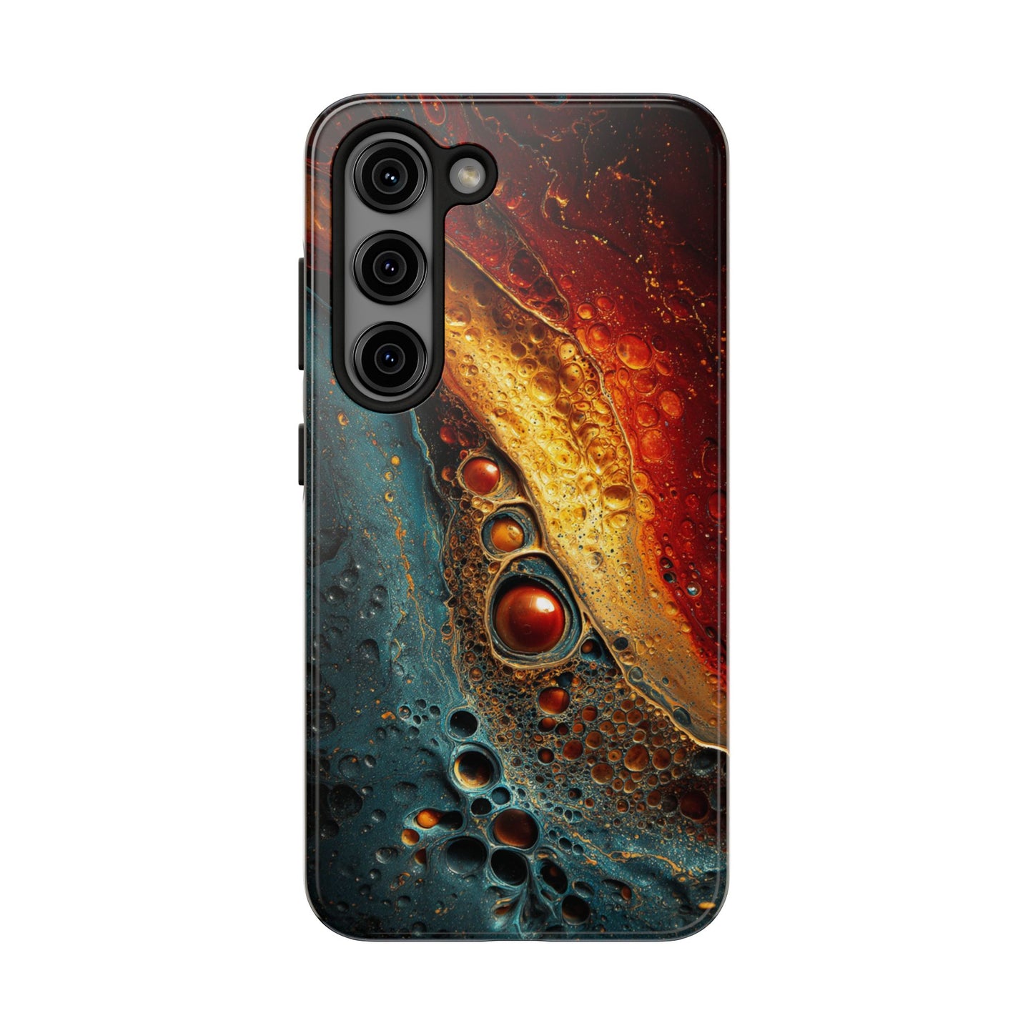 Abstract Colorful Tough Phone Case - Protective Cover with Unique Design