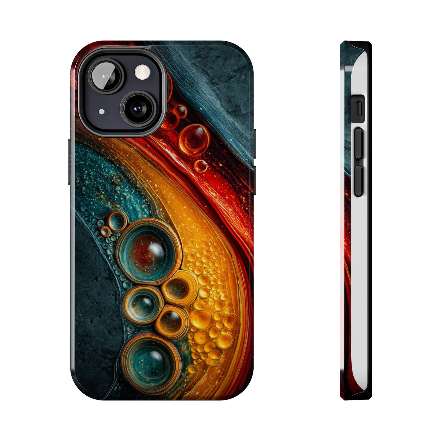 Vibrant Abstract Phone Case - Tough Protection with Style