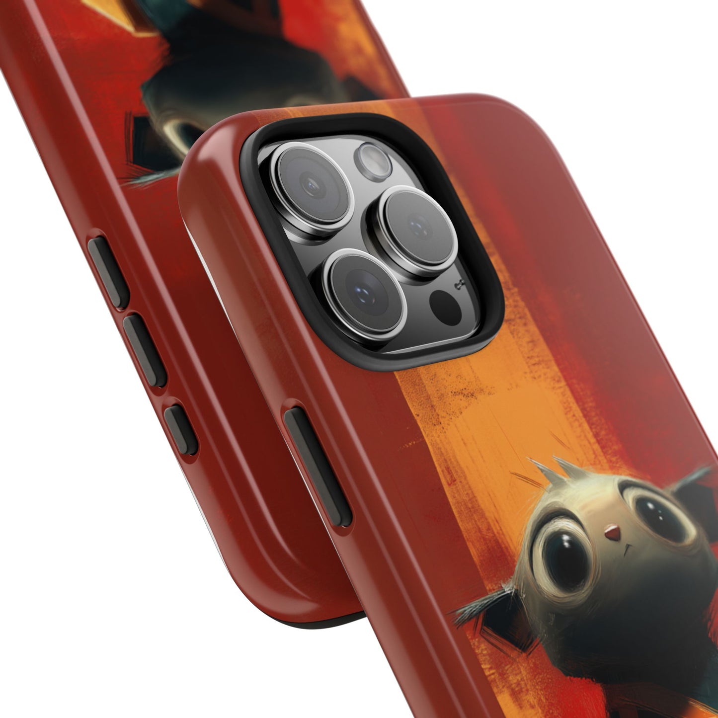 Adventurous Character Tough Phone Case - Durable Protection for Creative Souls