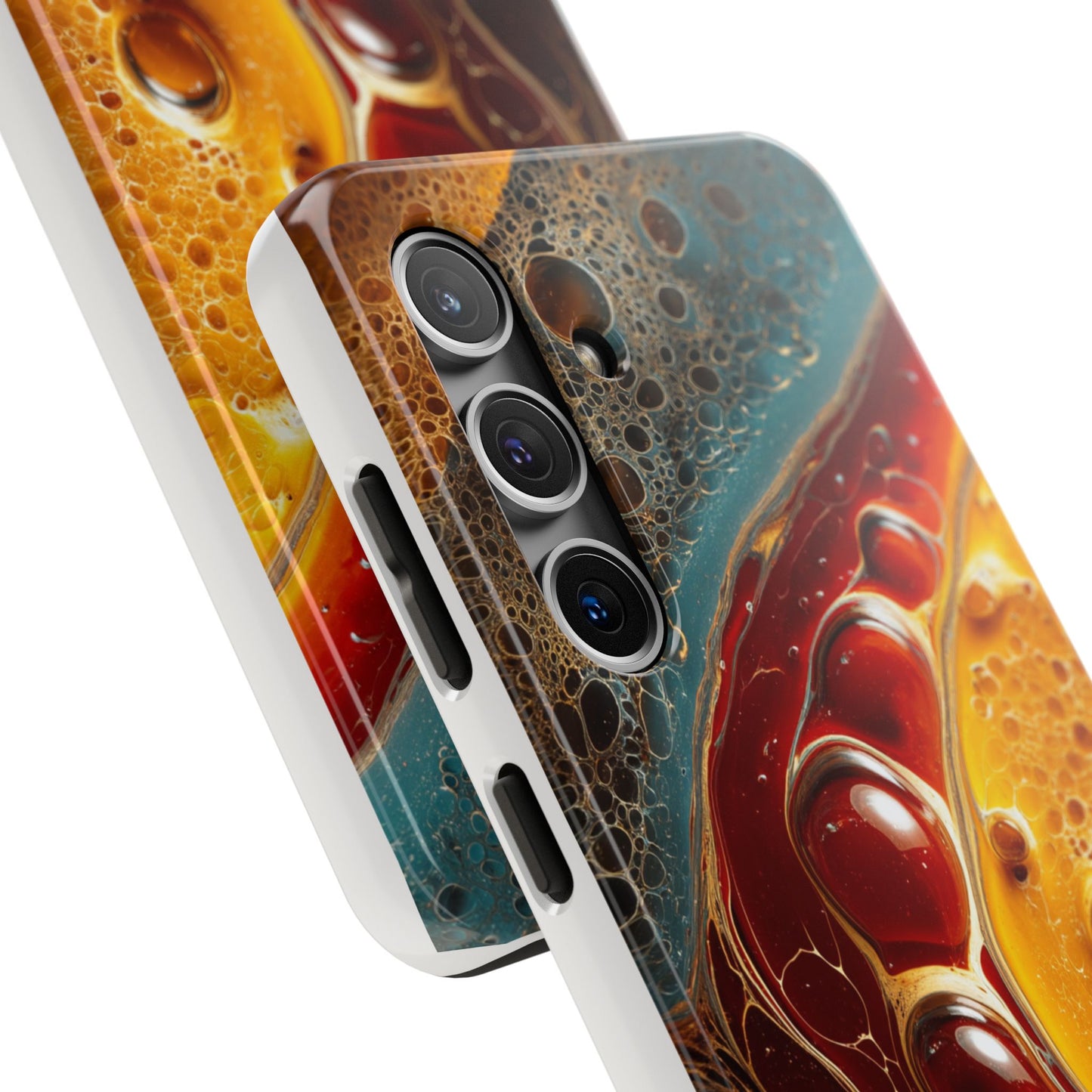 Vibrant Abstract Tough Phone Case - Colorful Protection for Your Device