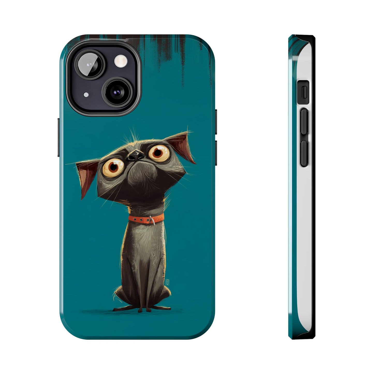 Cute Dog Tough Phone Case - Durable Protection for Pet Lovers