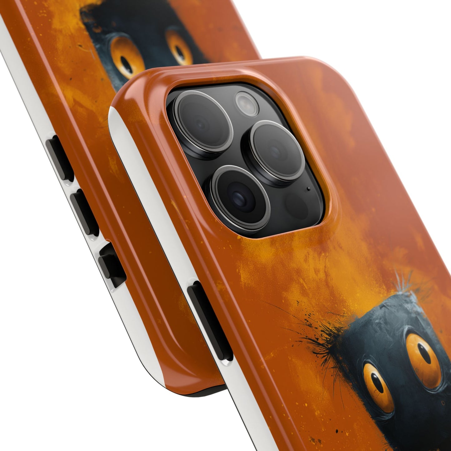 Cute Monster Tough Phone Case - Durable Protector for Kids & Adults