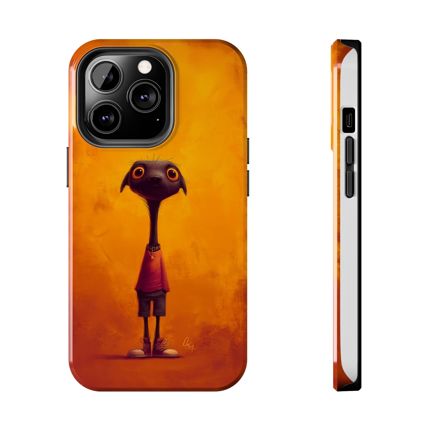 Whimsical Tough Phone Cases - Unique, Durable Design for Creative Minds