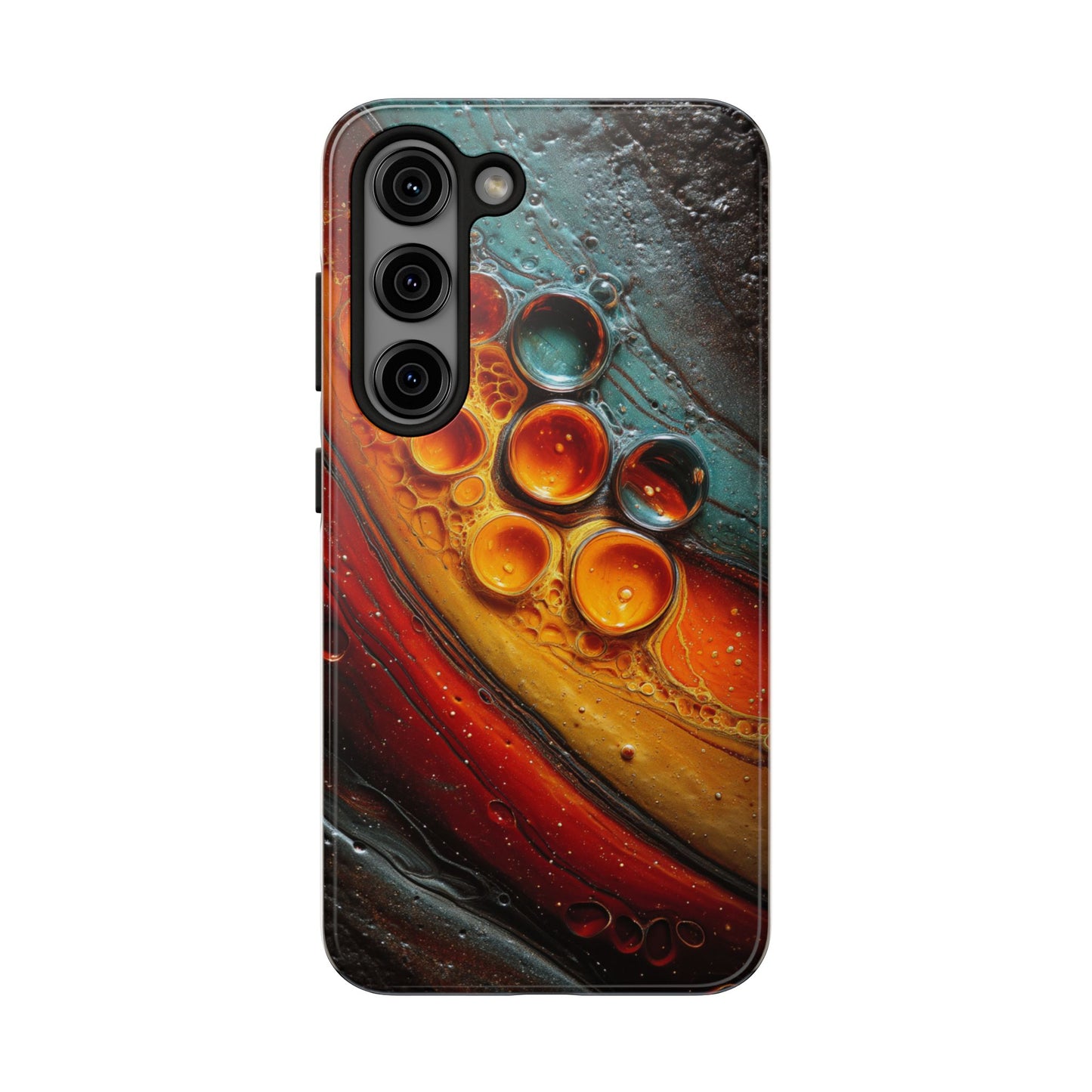 Artistic Tough Phone Case - Unique Abstract Design for Durable Protection