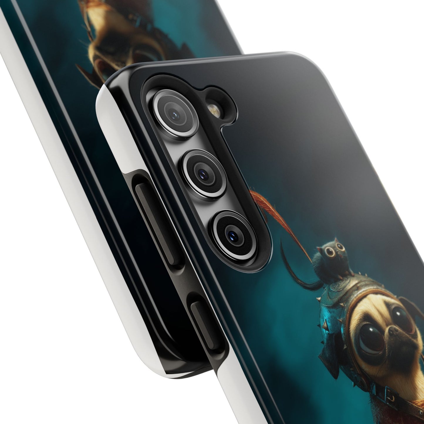 Cute Pug Adventure Tough Phone Case - Durable Protection for Pet Lovers