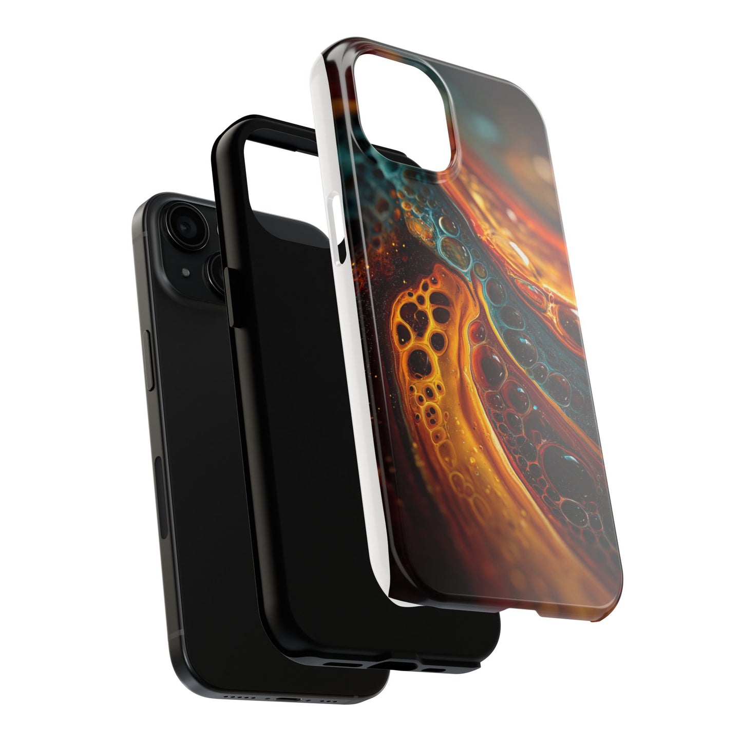 Vibrant Abstract Tough Phone Cases – Durable & Stylish Protection