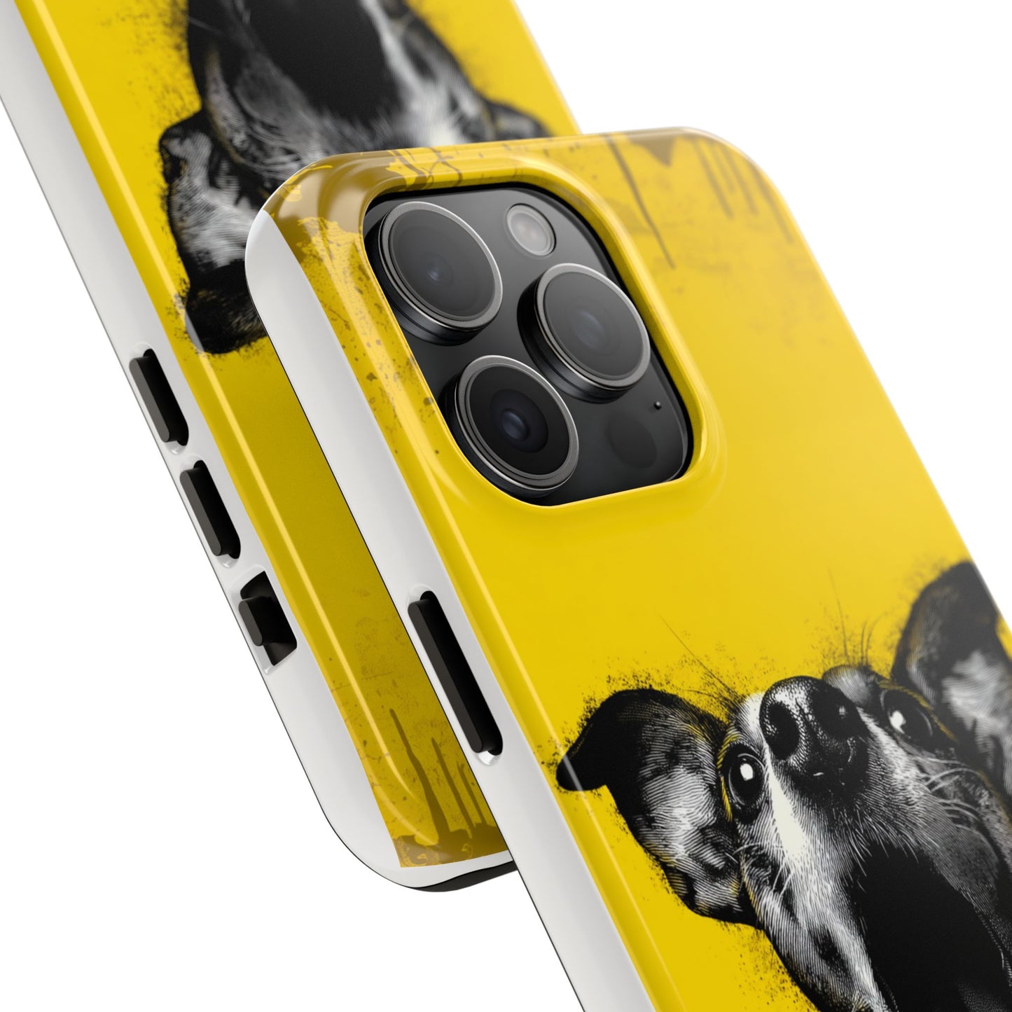 Vibrant Dog Lover Tough Phone Case – Durable Pet-Inspired Protection with Bold Design