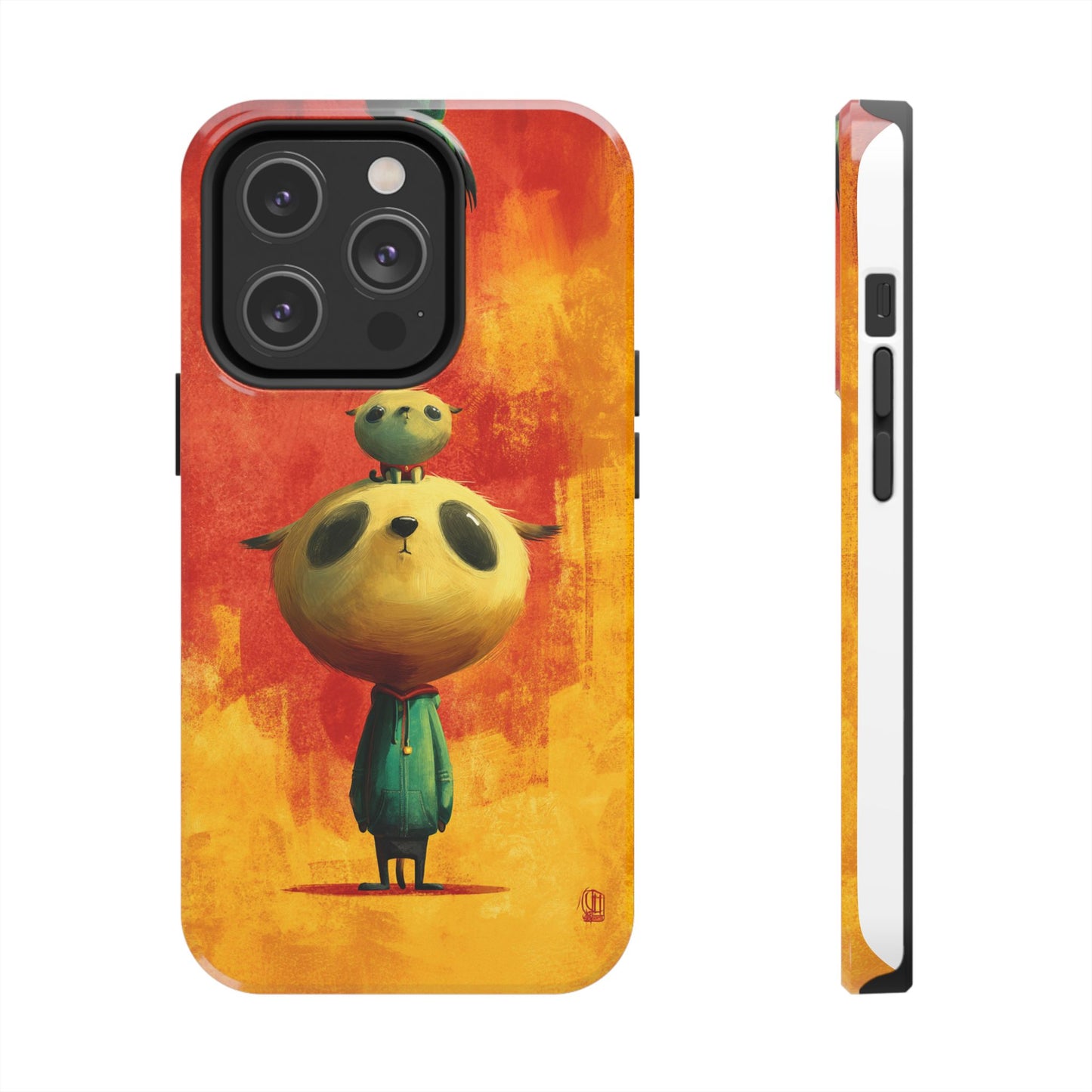Whimsical Tough Phone Cases - Cute Animal Design for Trendy Protection
