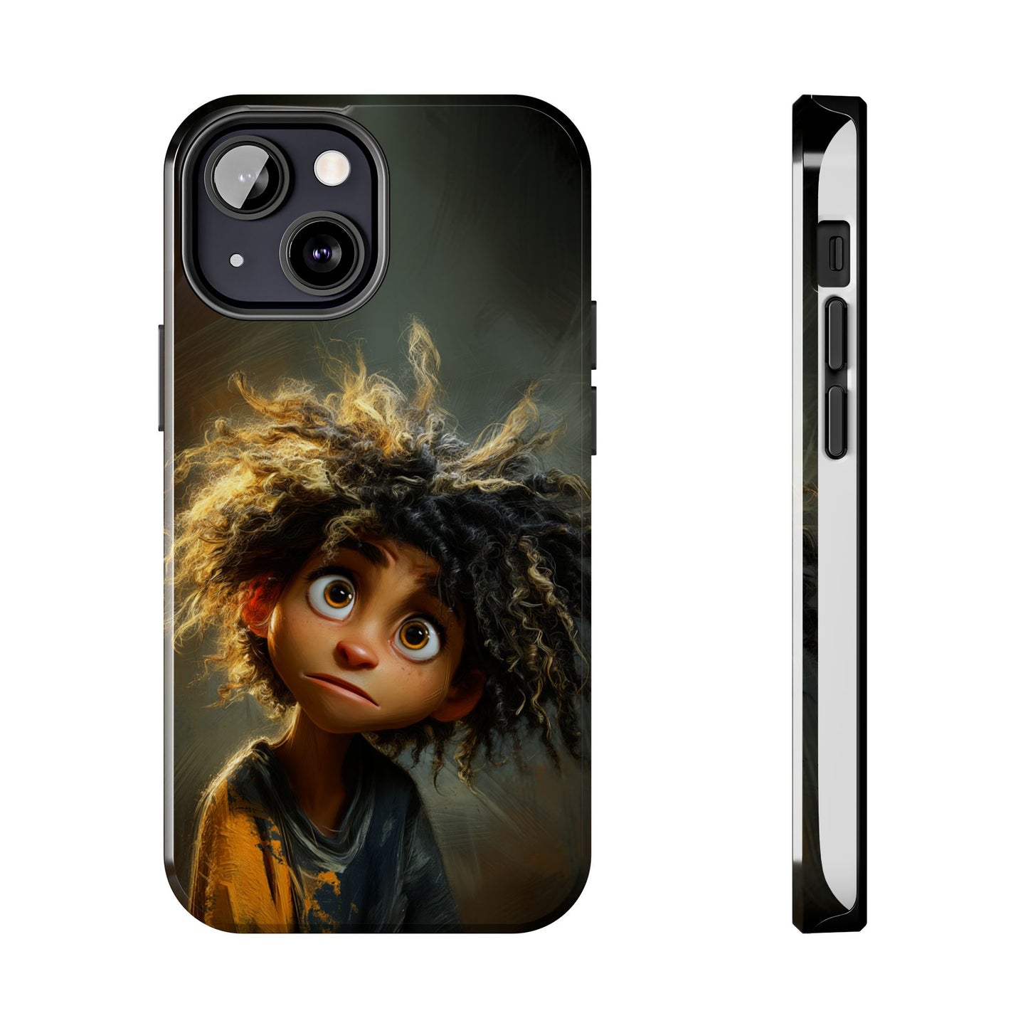 Whimsical Character Tough Phone Case for Kids