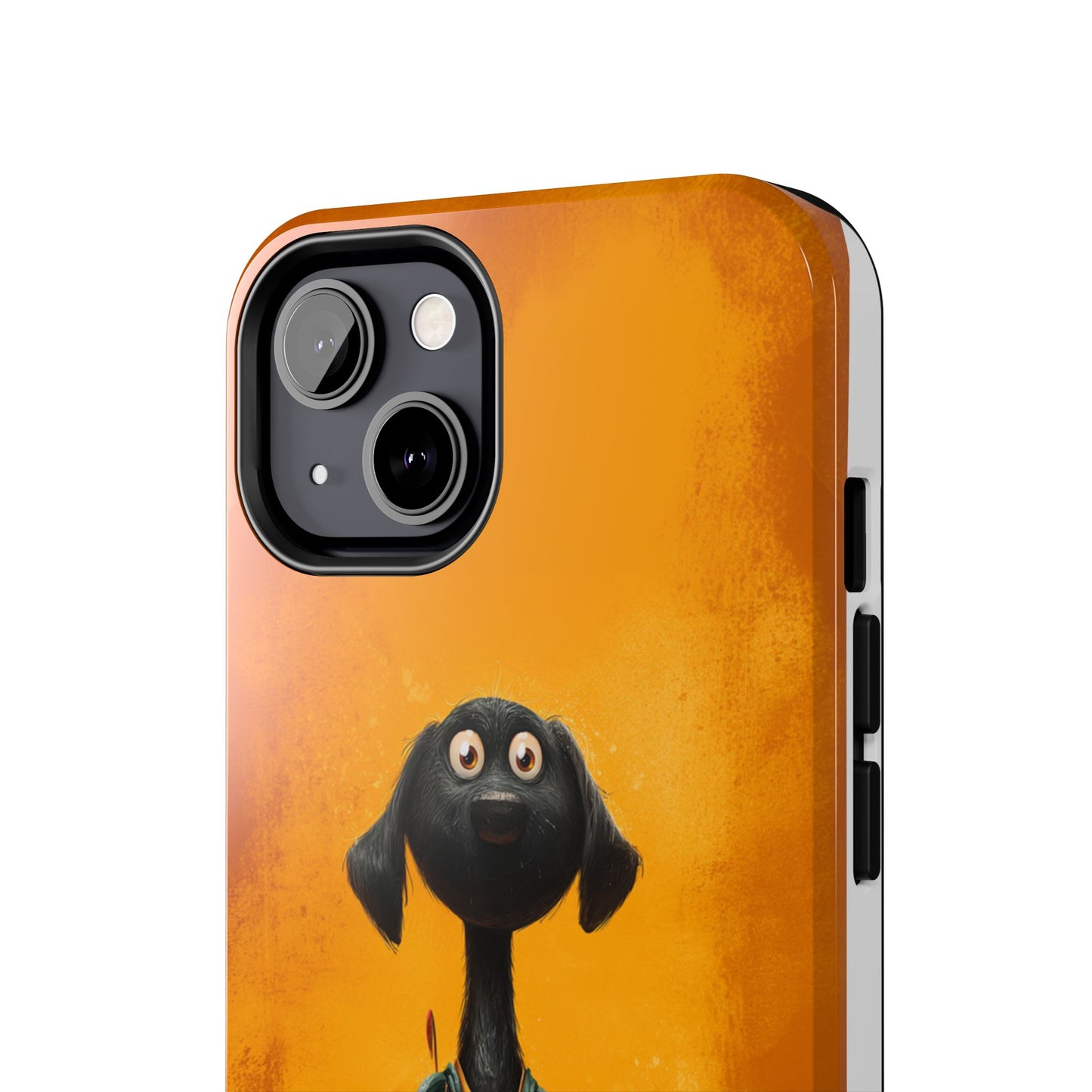 Cute Dog Art Tough Phone Case for Animal Lovers