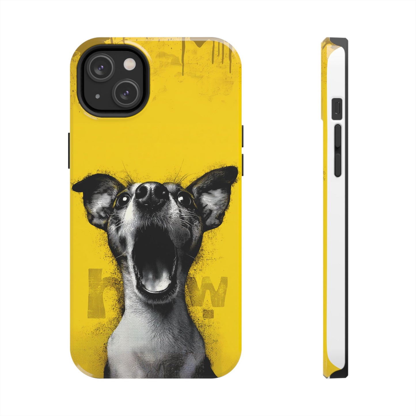 Vibrant Dog Lover Tough Phone Case – Durable Pet-Inspired Protection with Bold Design