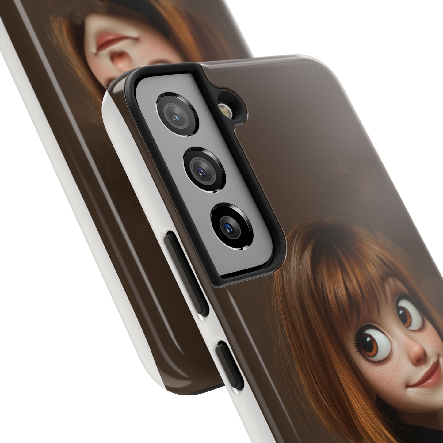 Cute Cartoon Character Tough Phone Case - Durable & Stylish Protection