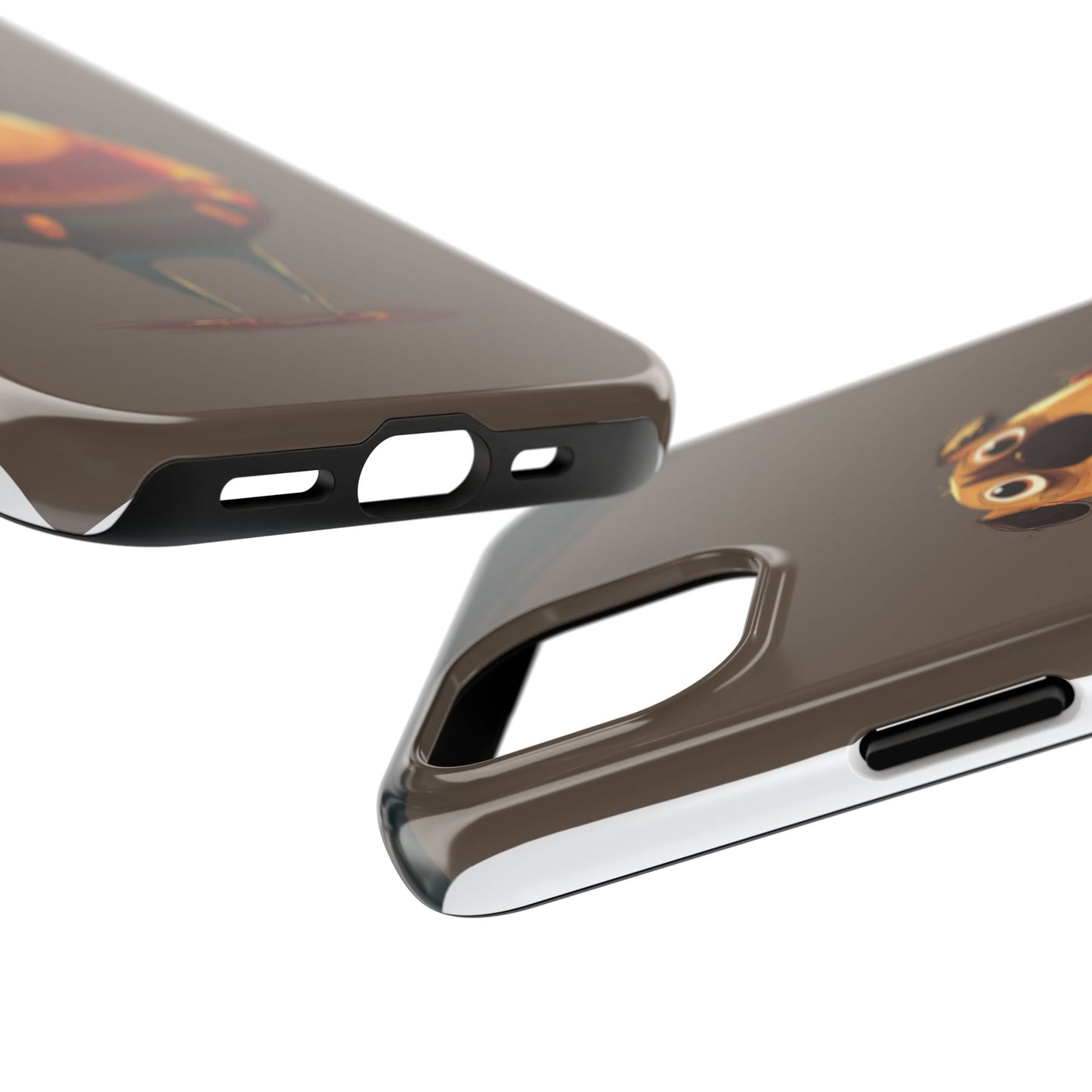 Cute Pug Tough Phone Case - Durable & Stylish Protection for Pet Lovers