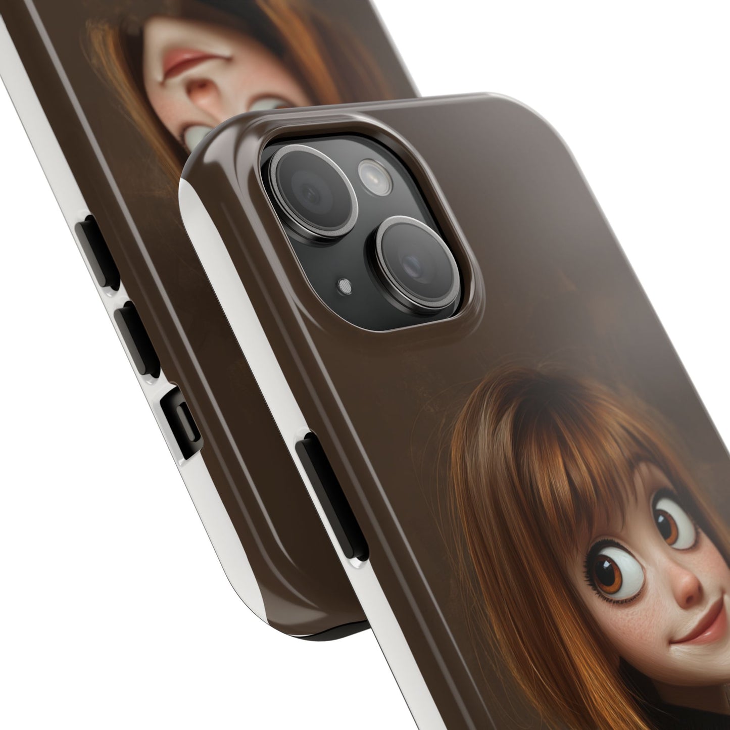 Cute Cartoon Character Tough Phone Case - Durable & Stylish Protection
