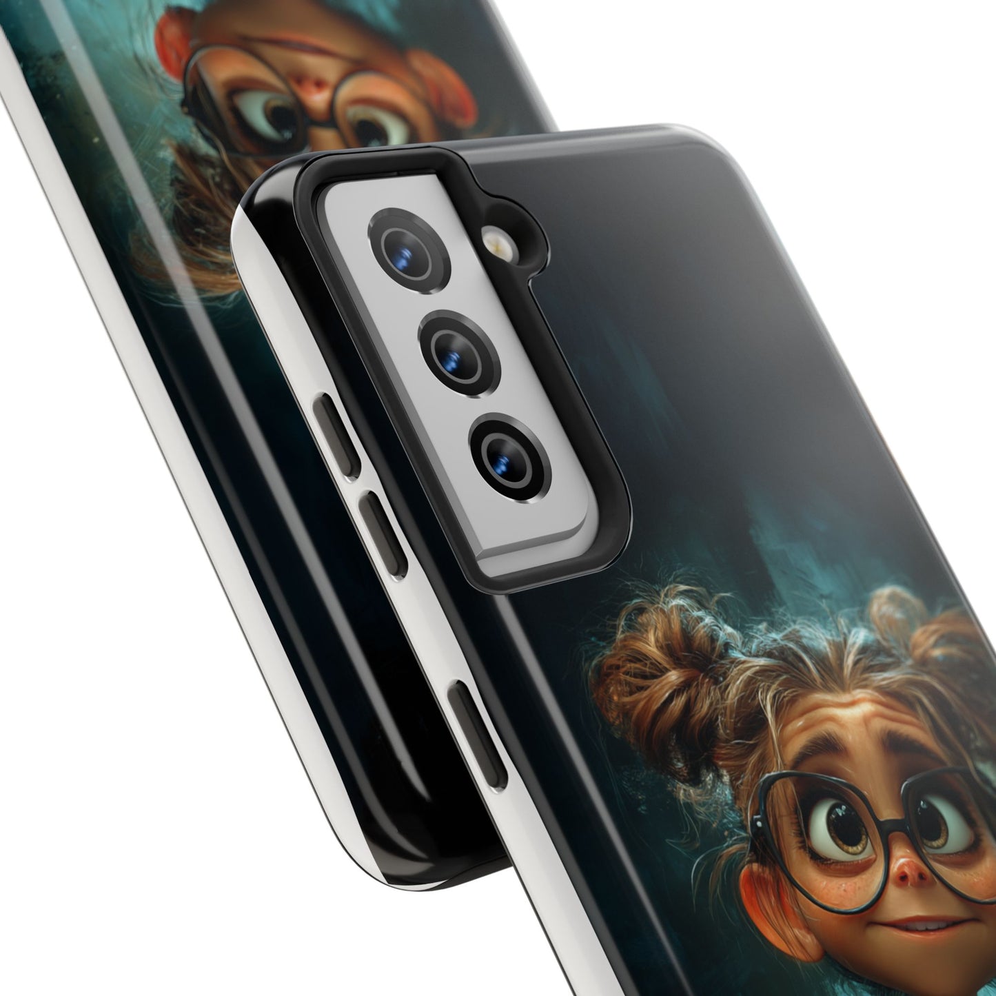 Cute Character Tough Phone Case - Perfect Gift for Kids and Teens