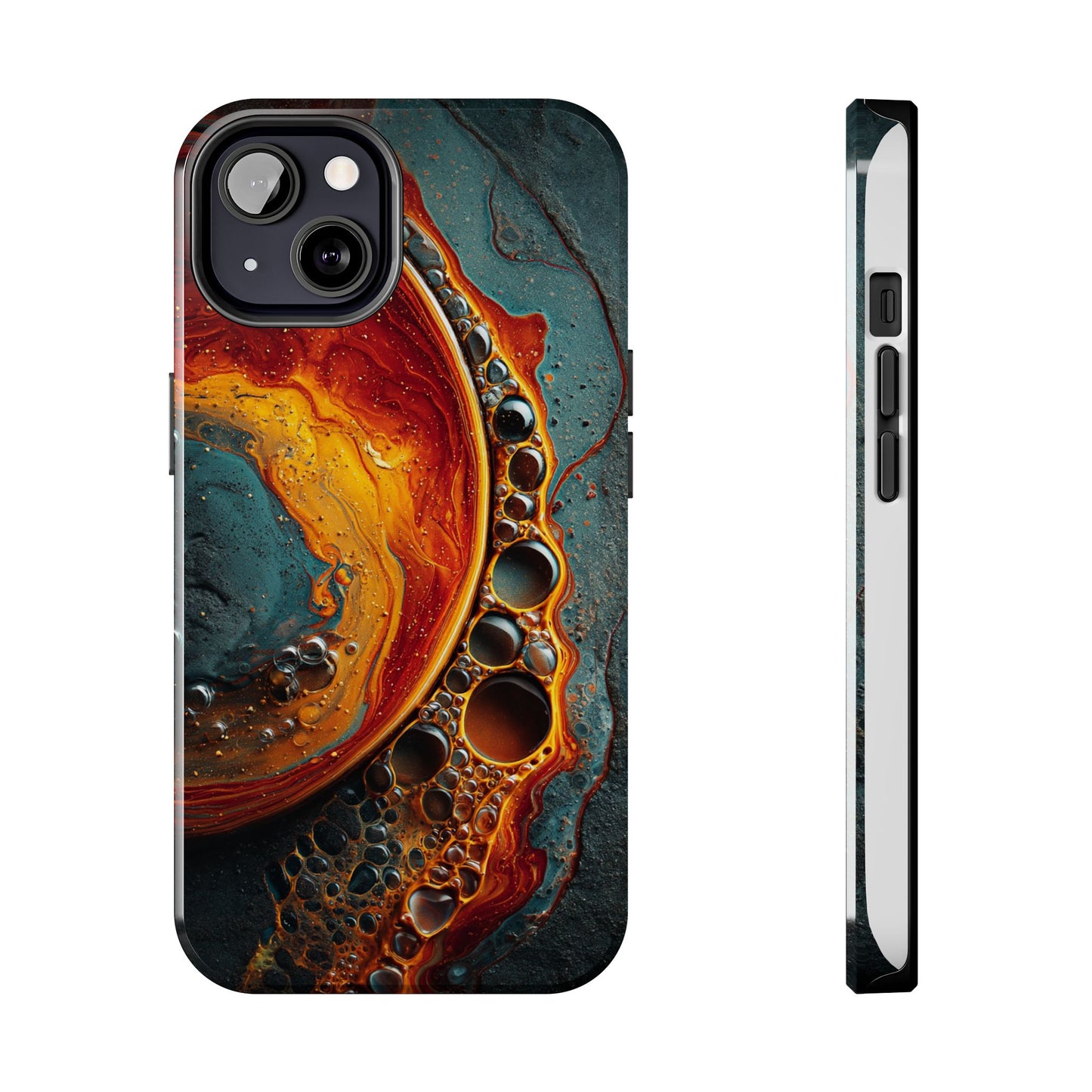 Vibrant Abstract Tough Phone Cases - Stylish Protection