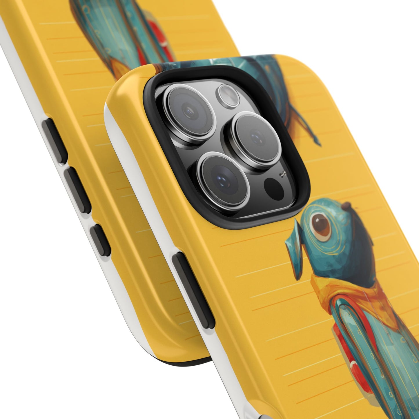 Colorful Animal Art Tough Phone Case - Perfect for Pet Lovers & Kids